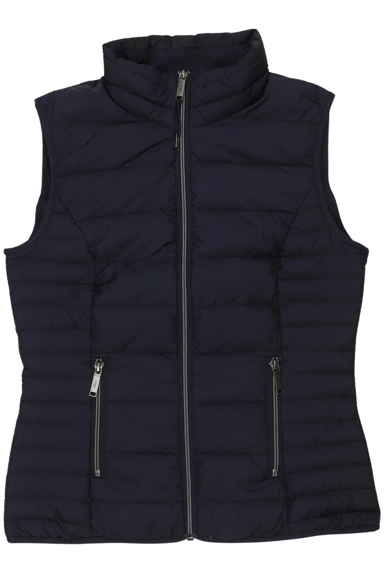 

s.Oliver Damen Weste, marineblau, Gr. 36