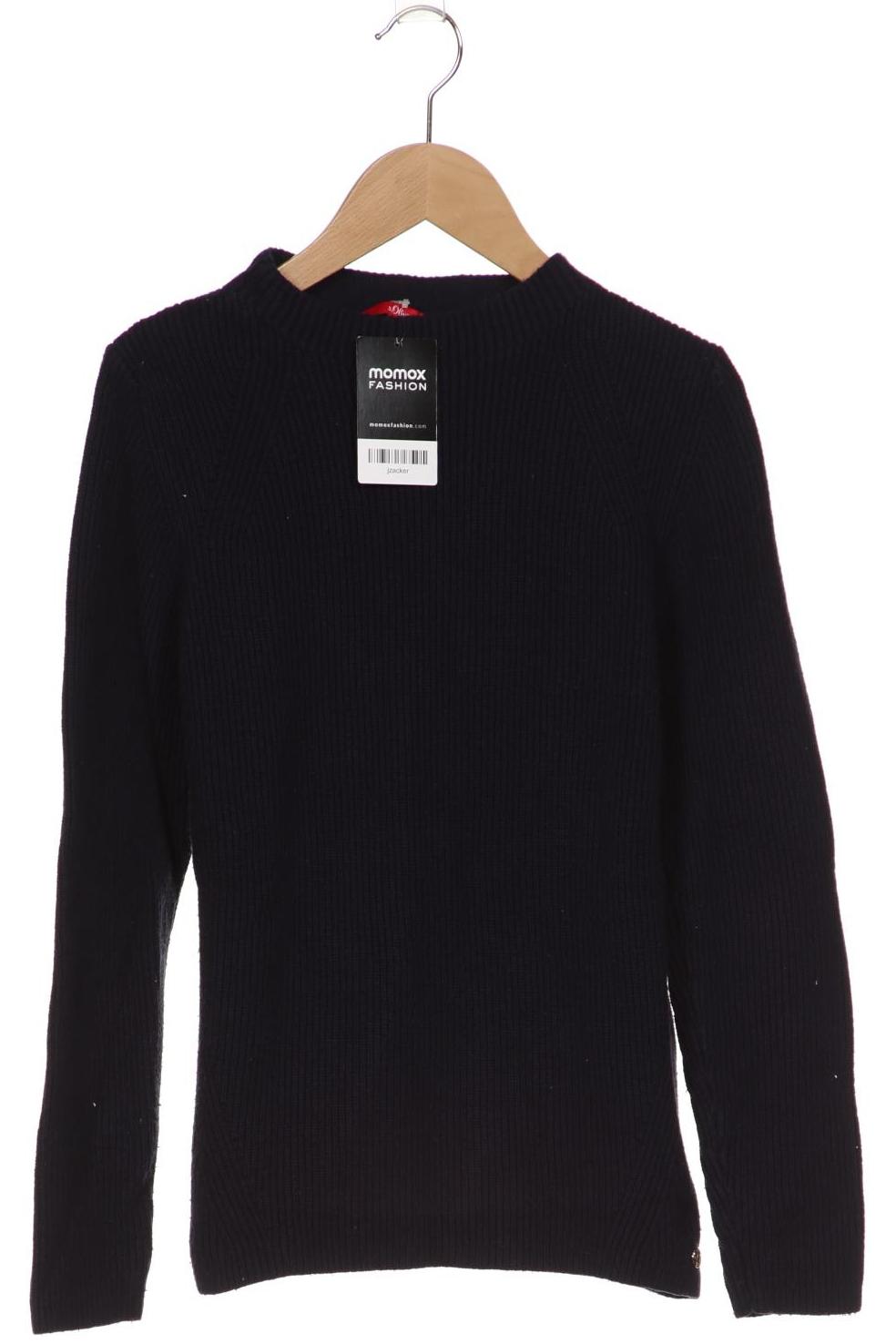 

s.Oliver Damen Pullover, marineblau