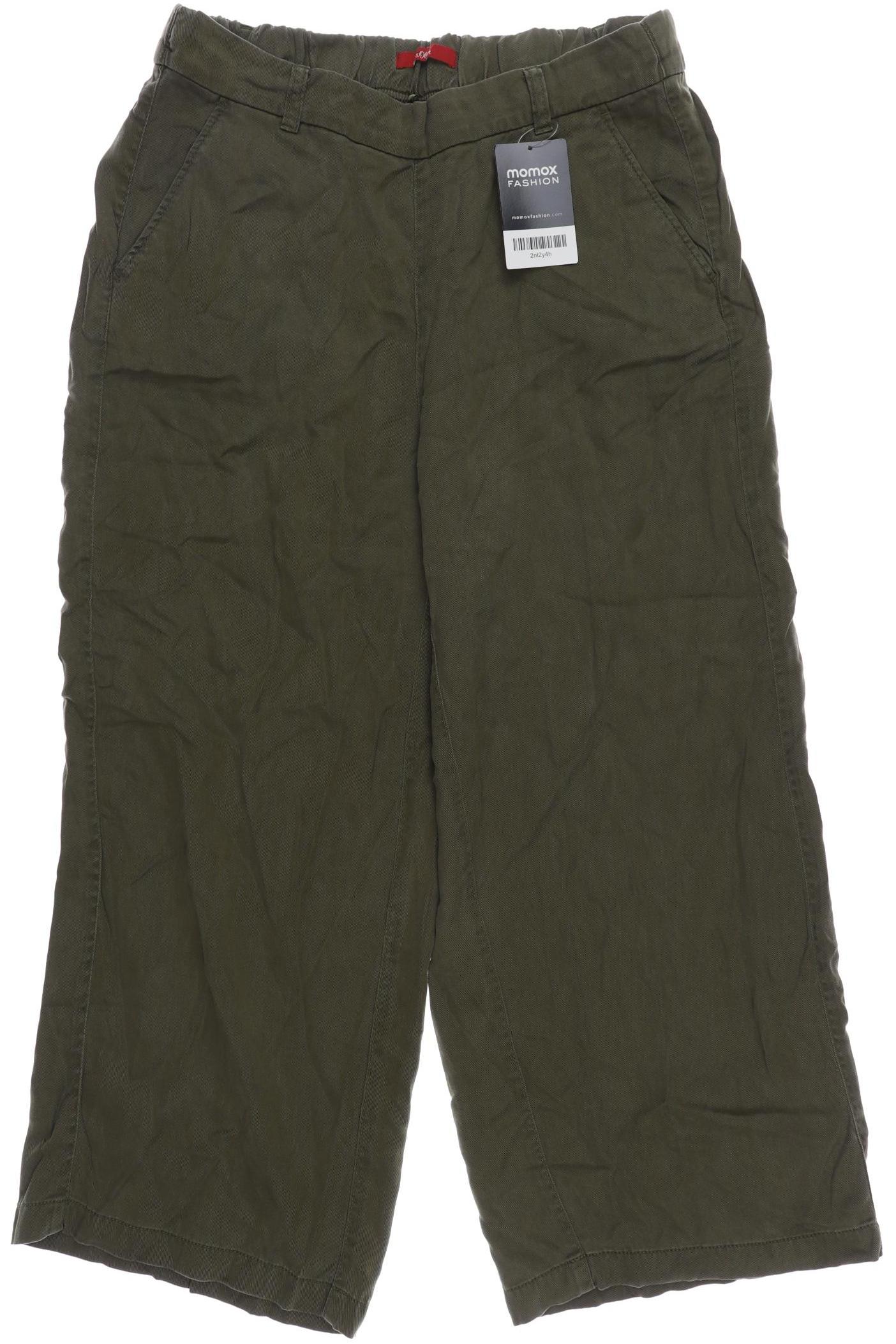 

s.Oliver Damen Stoffhose, grün, Gr. 36