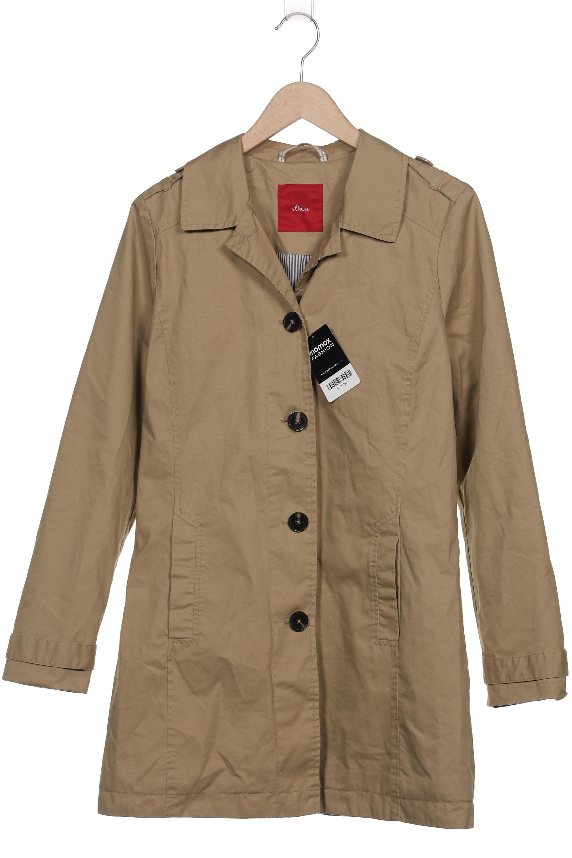 

s.Oliver Damen Mantel, beige, Gr. 42