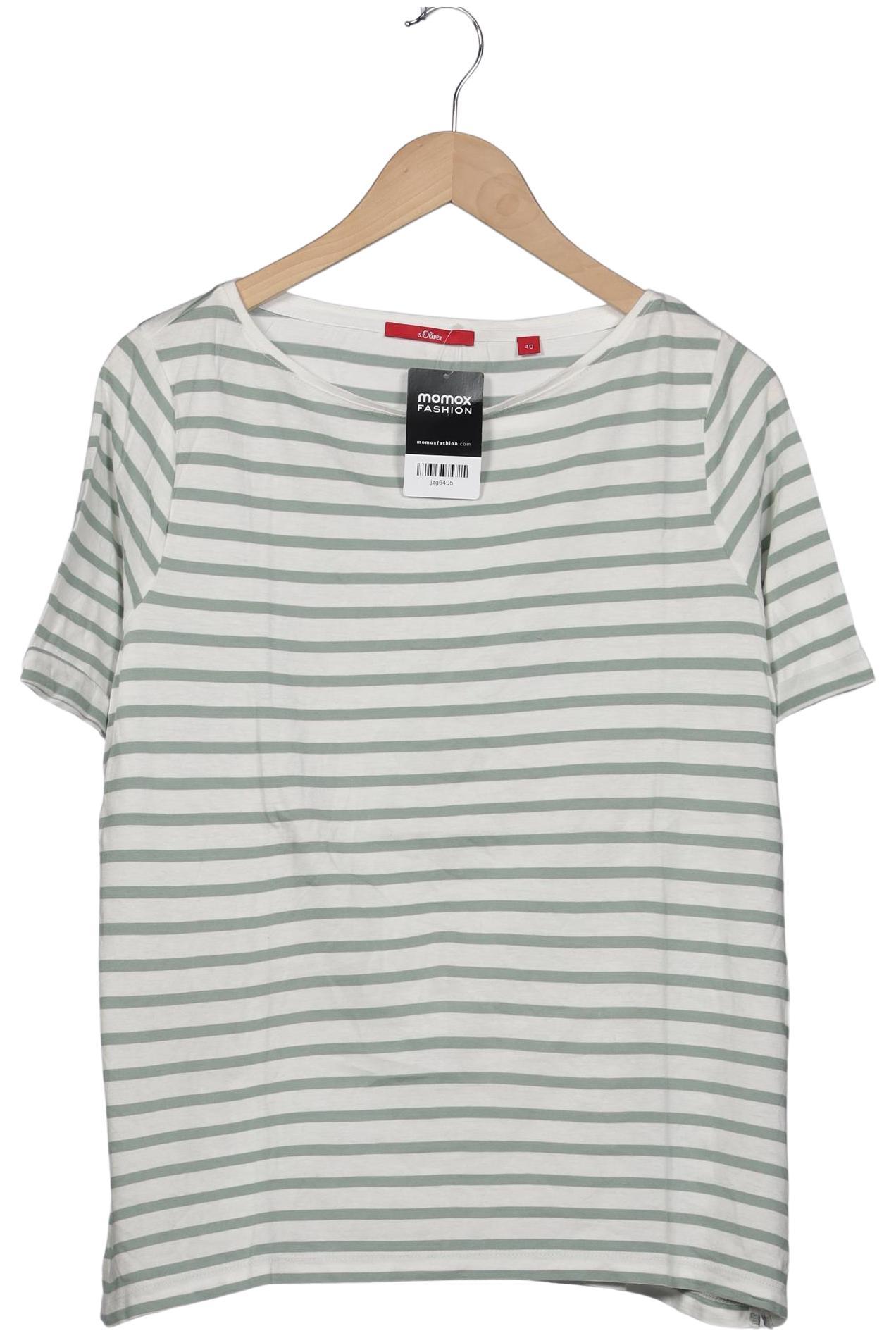 

s.Oliver Damen T-Shirt, grün, Gr. 40