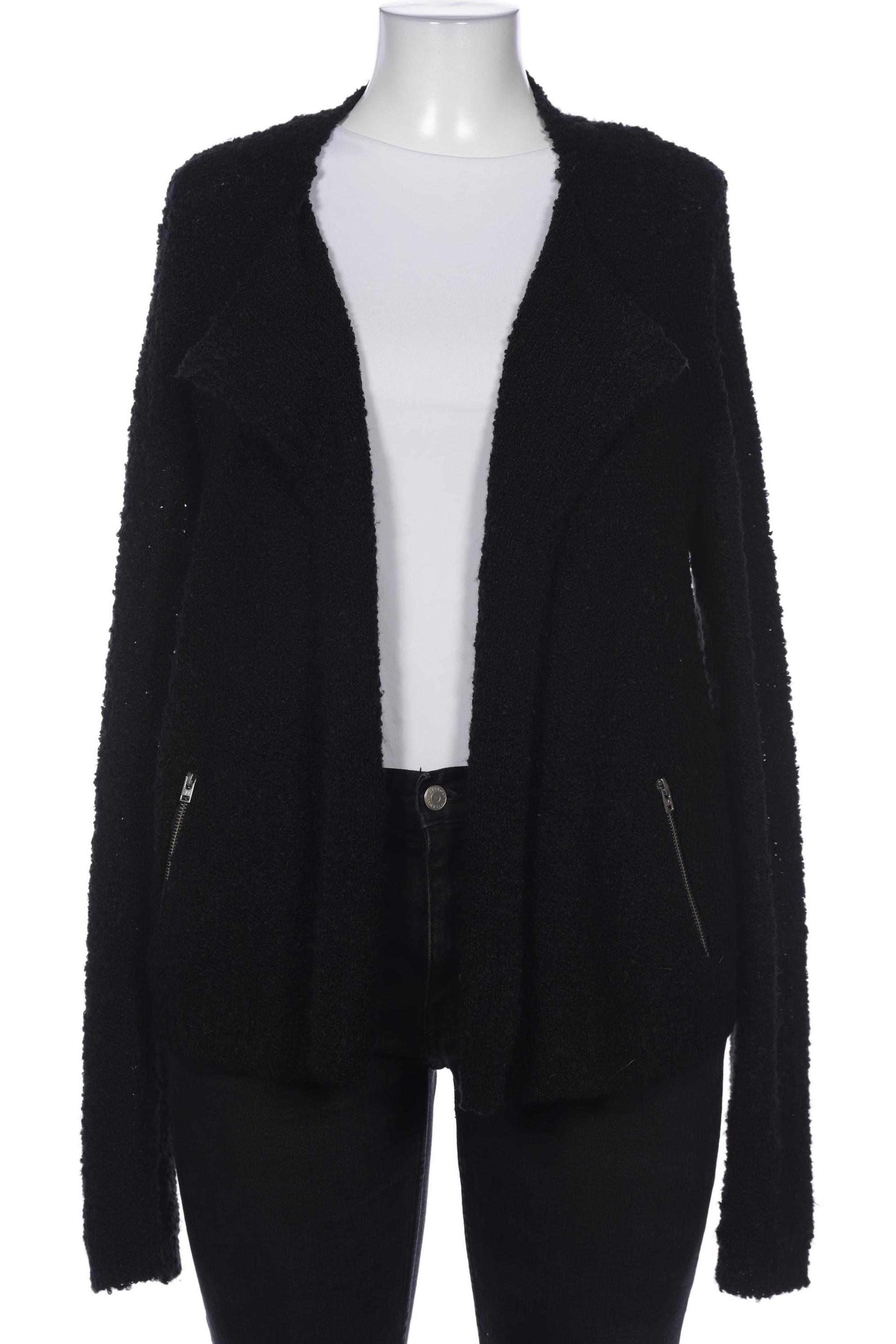 

s.Oliver Damen Strickjacke, schwarz, Gr. 46