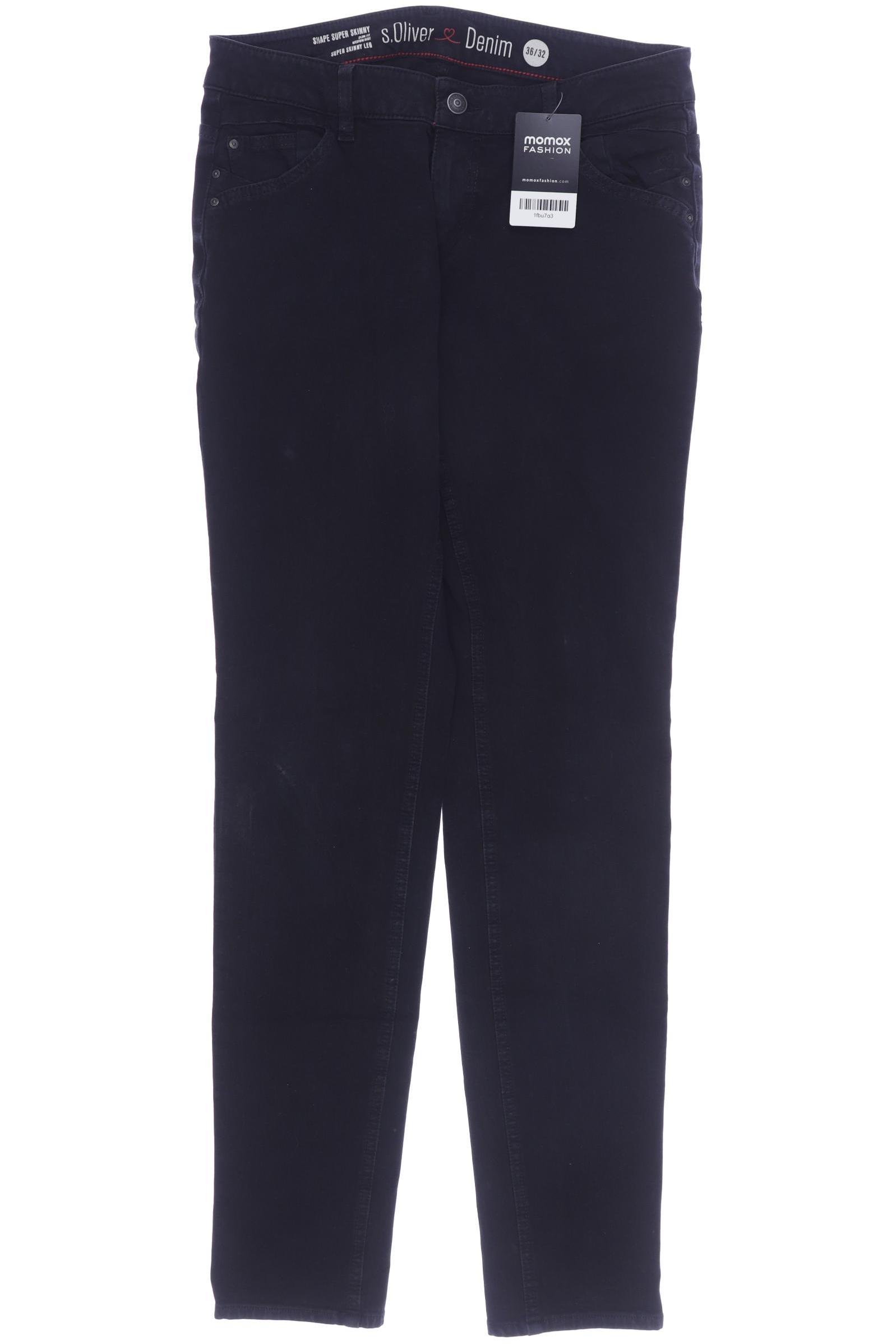 

s.Oliver Damen Jeans, schwarz, Gr. 36
