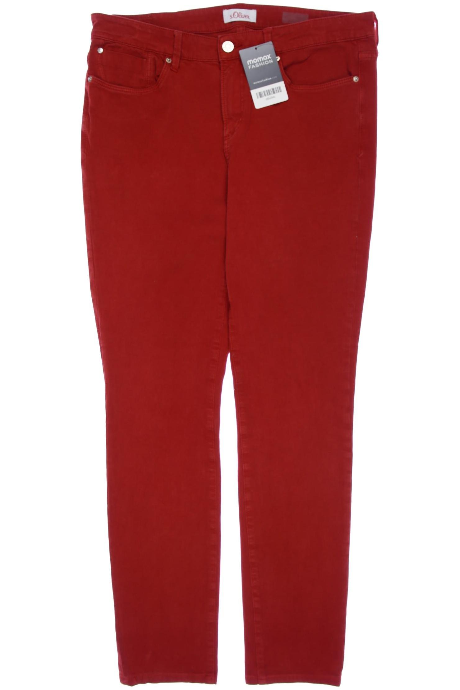 

s.Oliver Damen Jeans, rot, Gr. 40