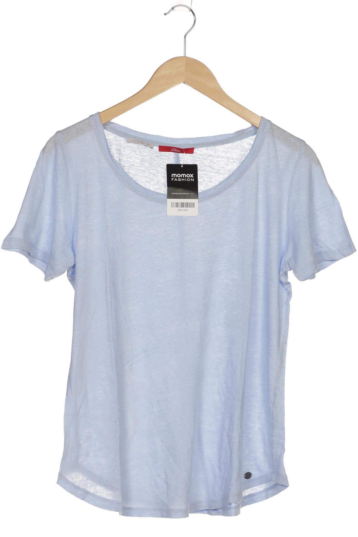 

s.Oliver Damen T-Shirt, hellblau, Gr. 44