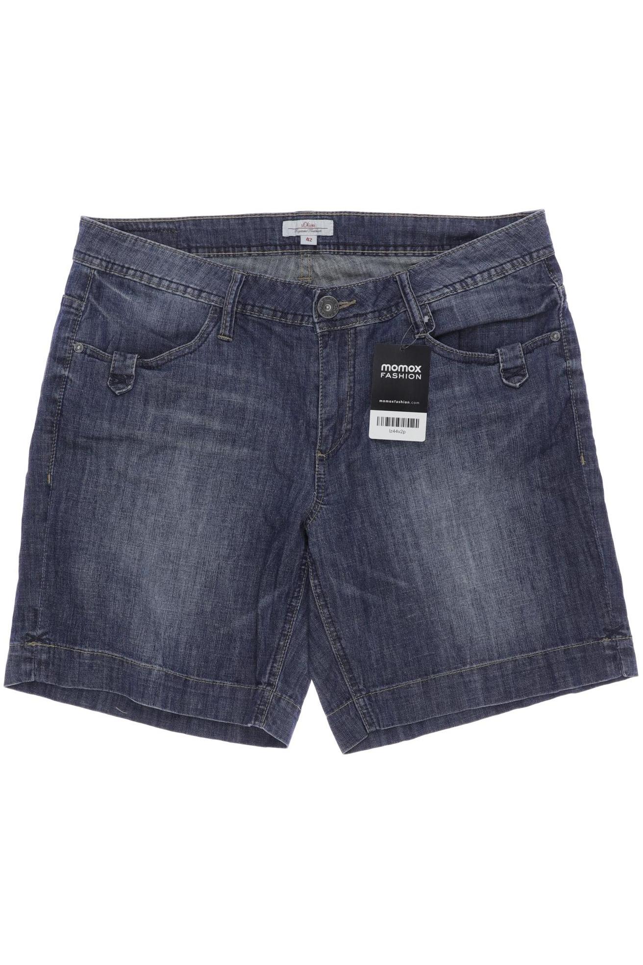Thumbnail - s.Oliver Damen Shorts, blau, Gr. 42