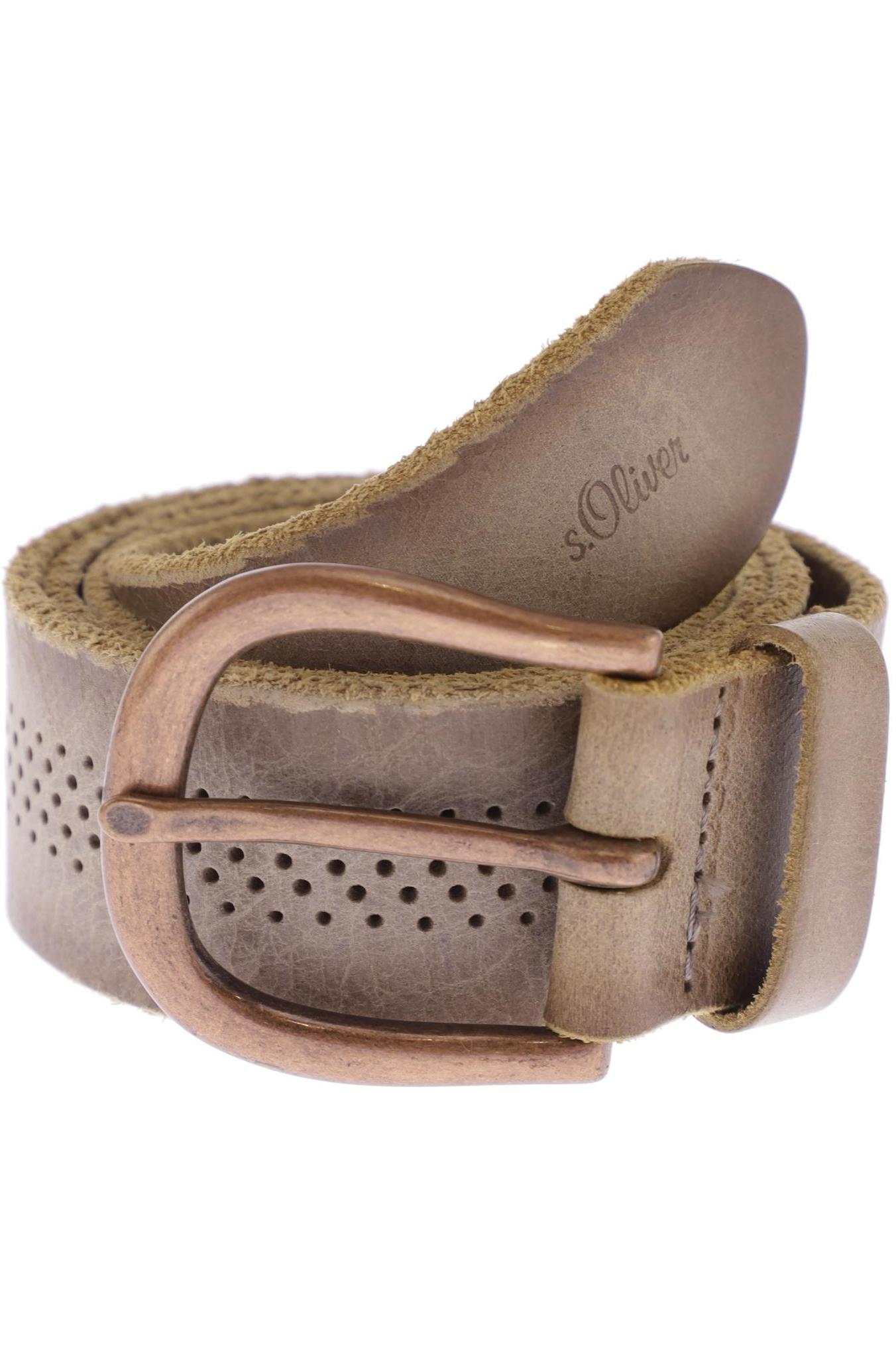 

s.Oliver Damen Gürtel, braun, Gr. 95