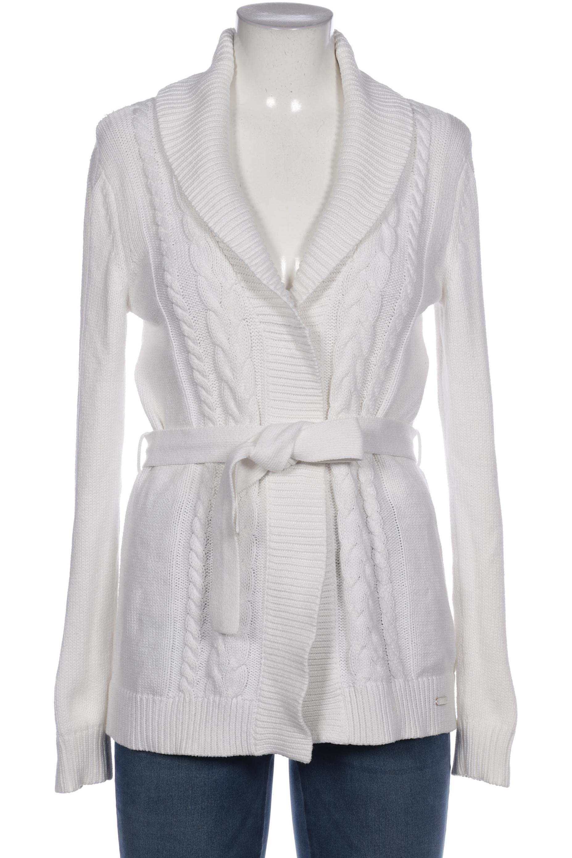 

s.Oliver Damen Strickjacke, weiß, Gr. 38