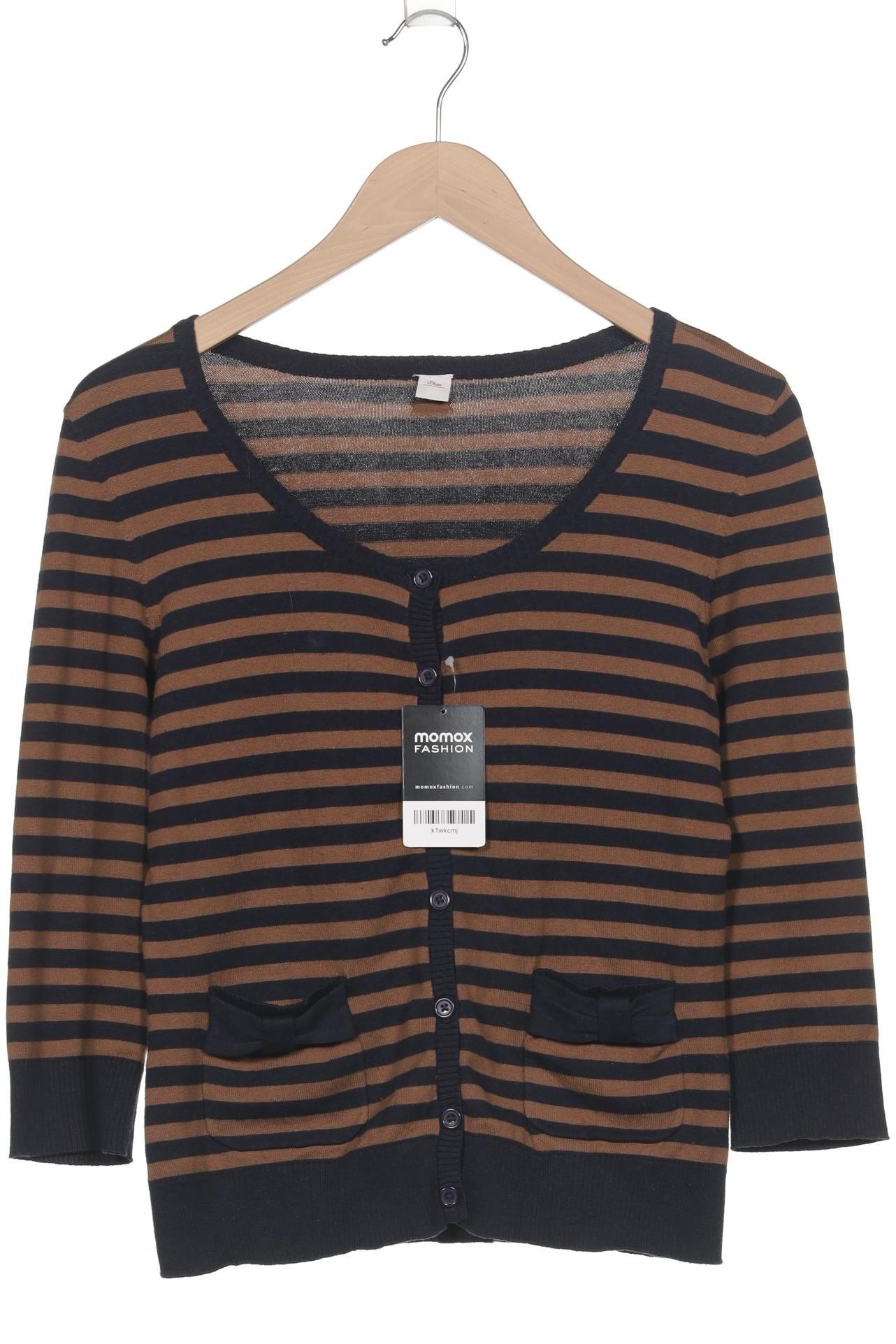 

s.Oliver Damen Strickjacke, marineblau, Gr. 36