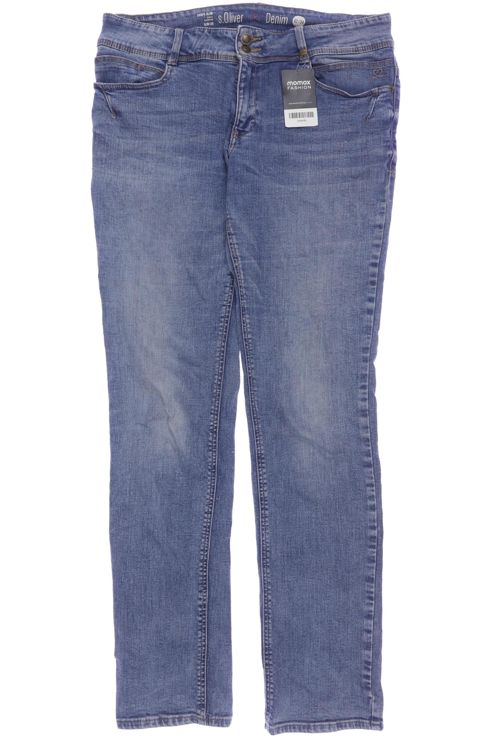 

s.Oliver Damen Jeans, blau, Gr. 42