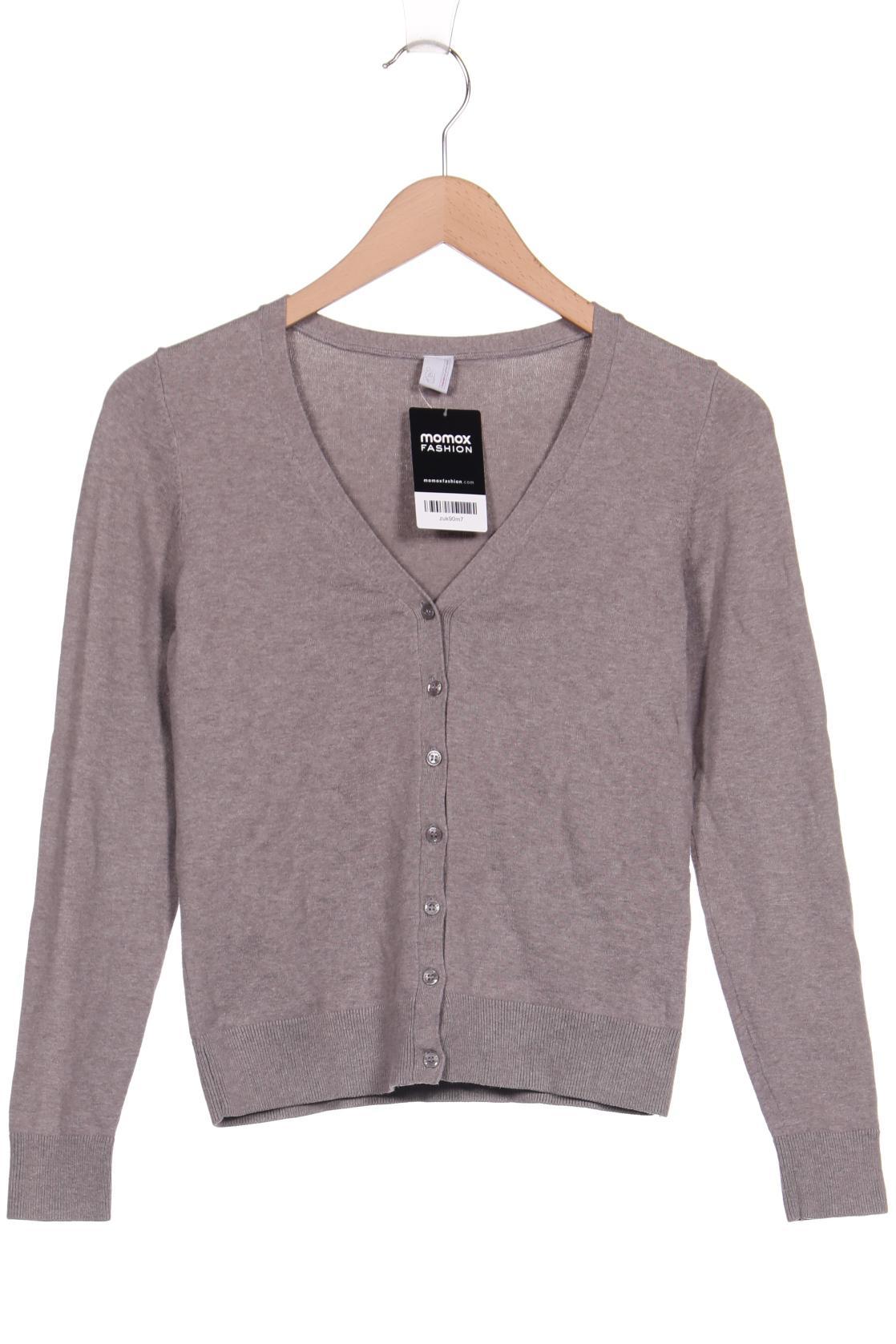 

s.Oliver Damen Strickjacke, grau, Gr. 34
