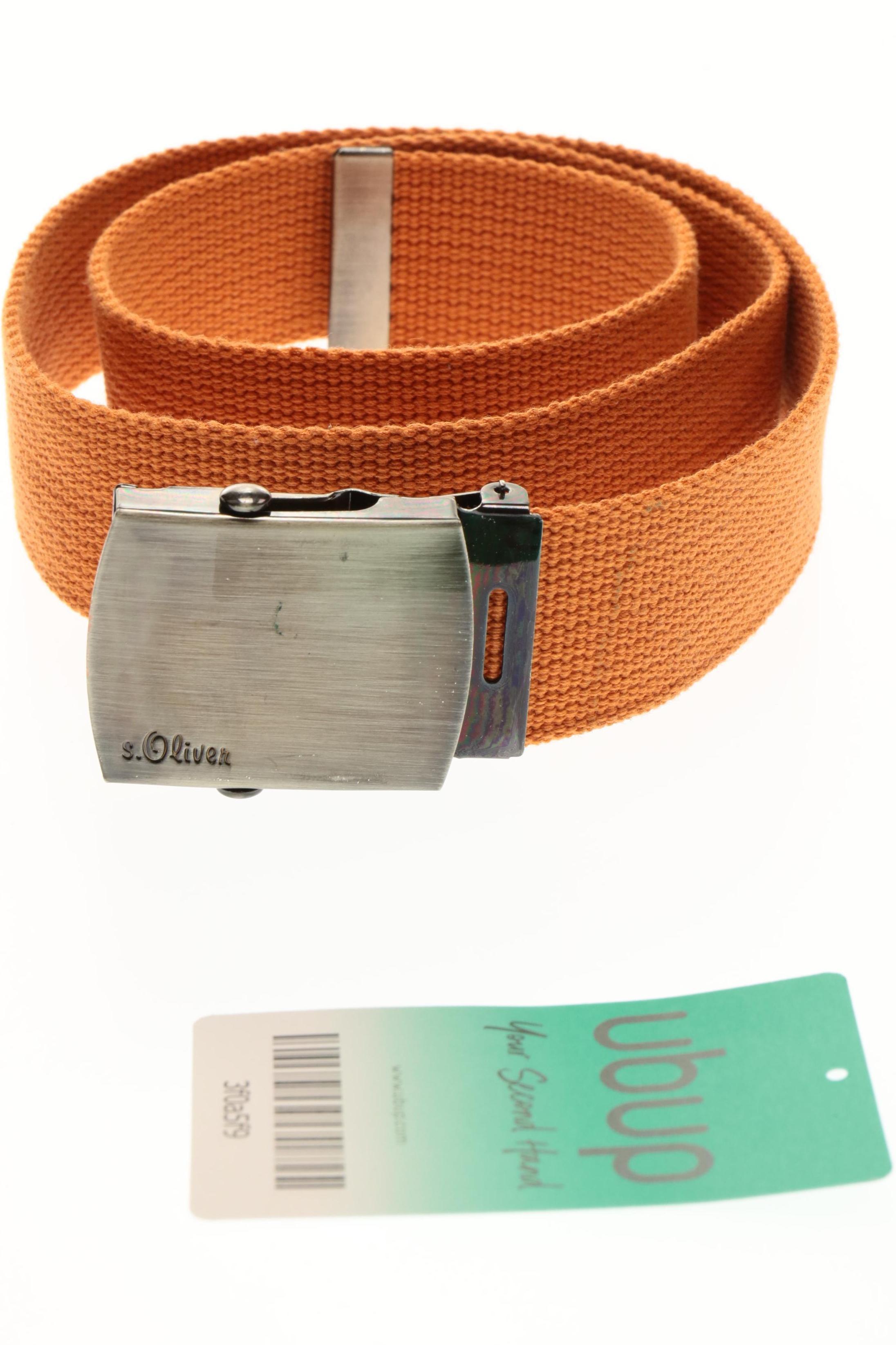 

s.Oliver Damen Gürtel, orange, Gr. 90