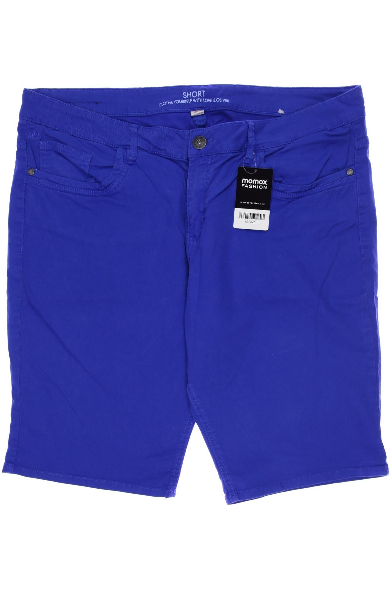 

s.Oliver Damen Shorts, blau, Gr. 46