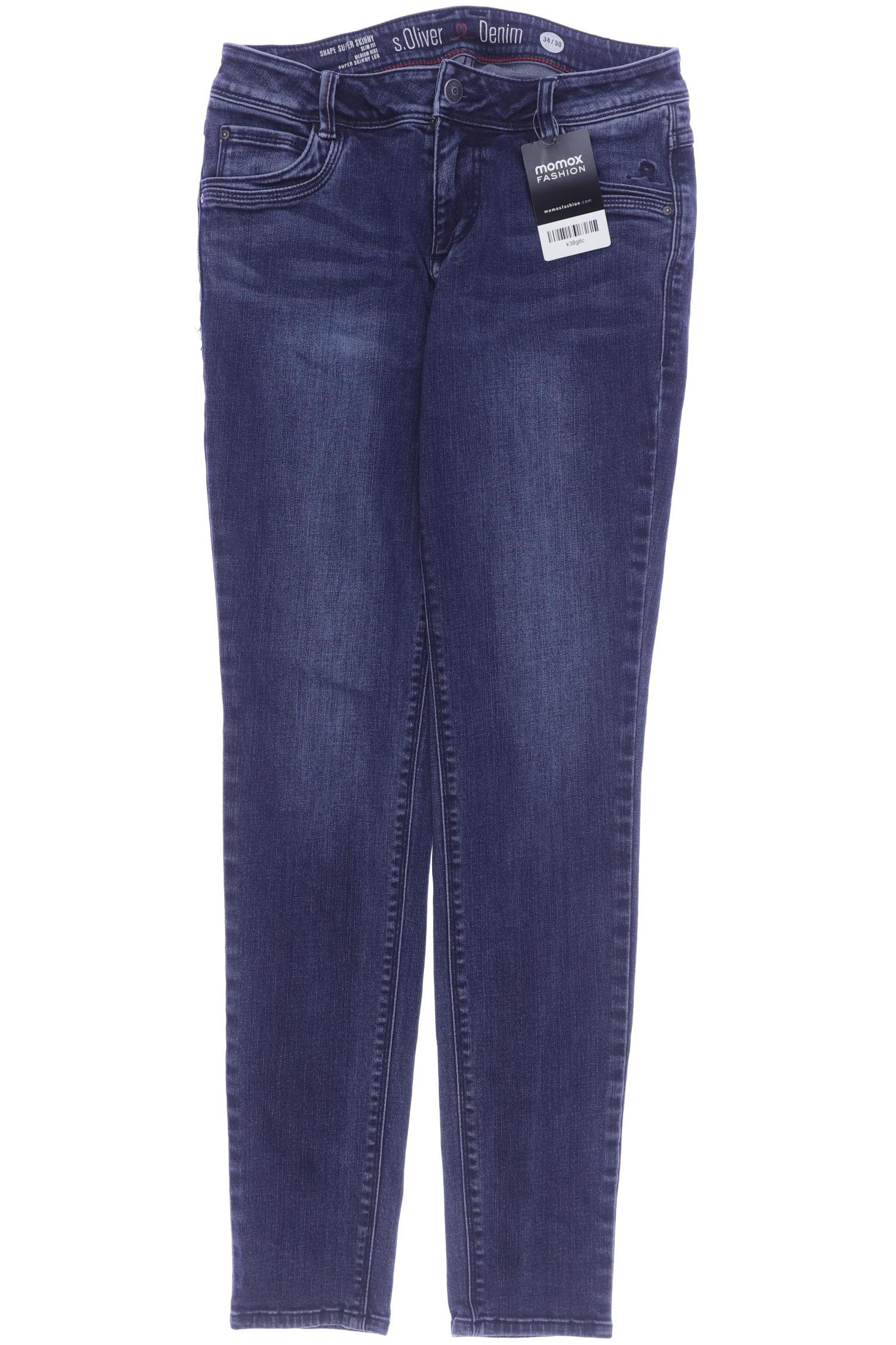 

s.Oliver Damen Jeans, blau, Gr. 34