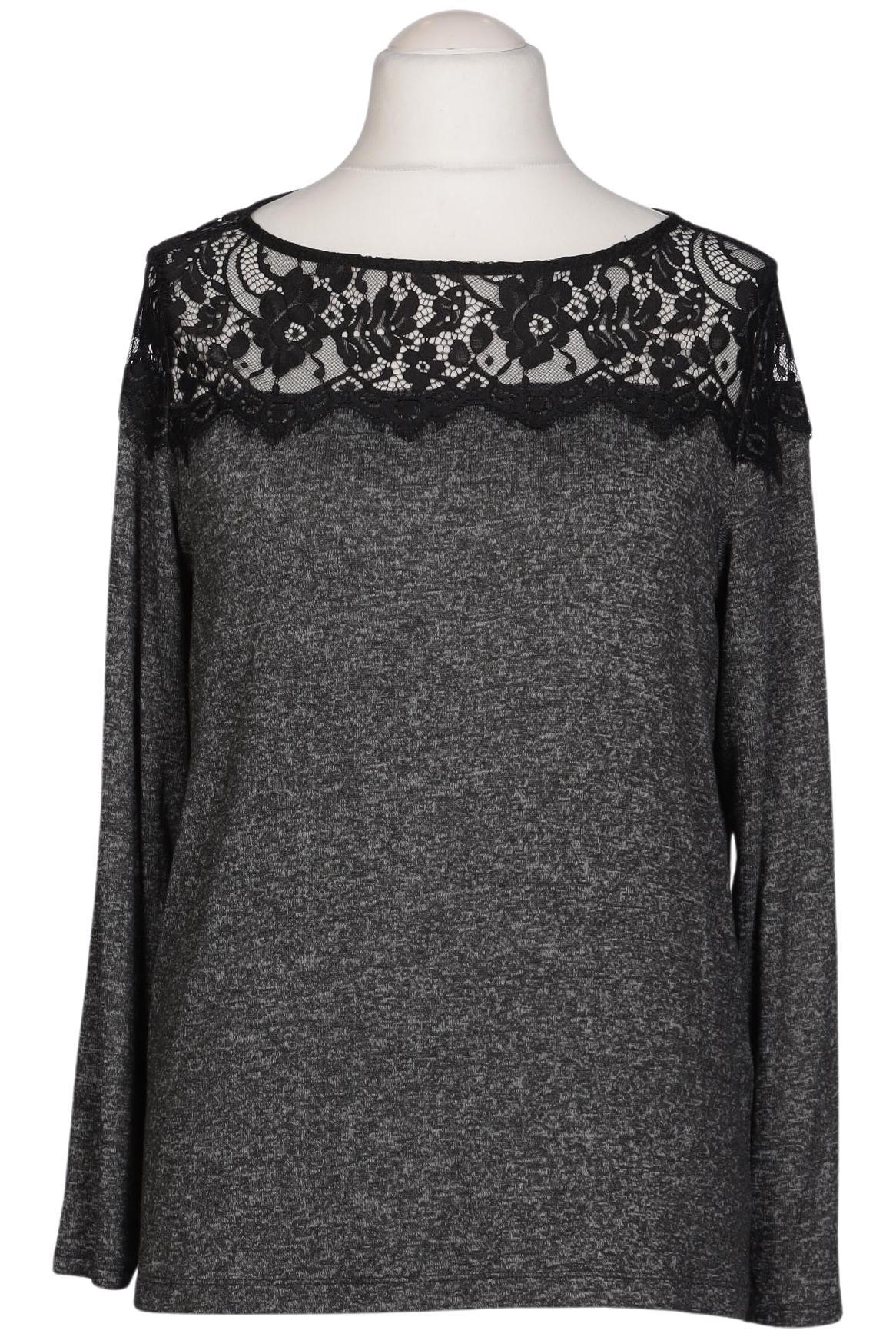 

s.Oliver Damen Langarmshirt, grau, Gr. 42