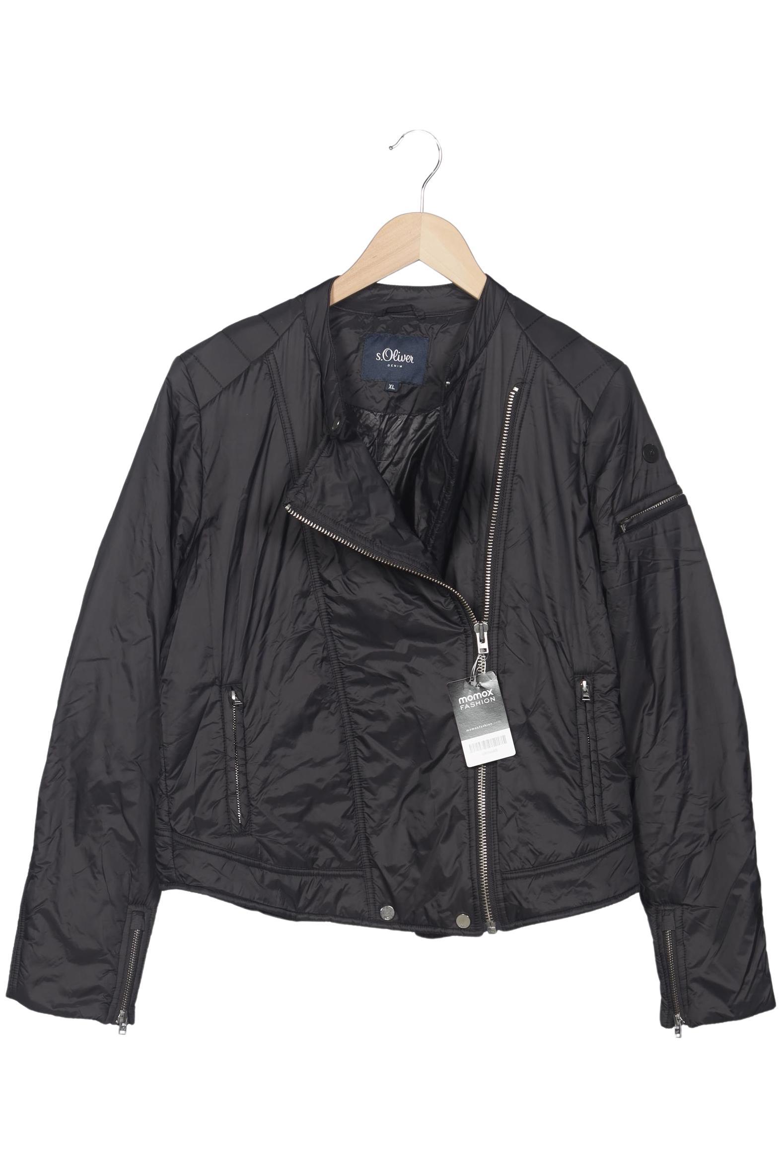 

s.Oliver Damen Jacke, schwarz, Gr. 44