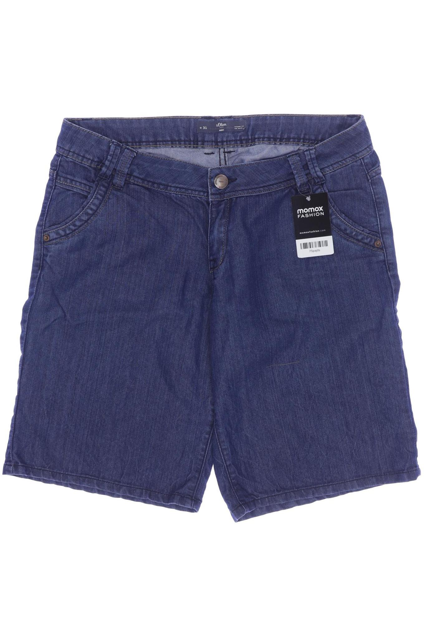 

s.Oliver Damen Shorts, blau, Gr. 31