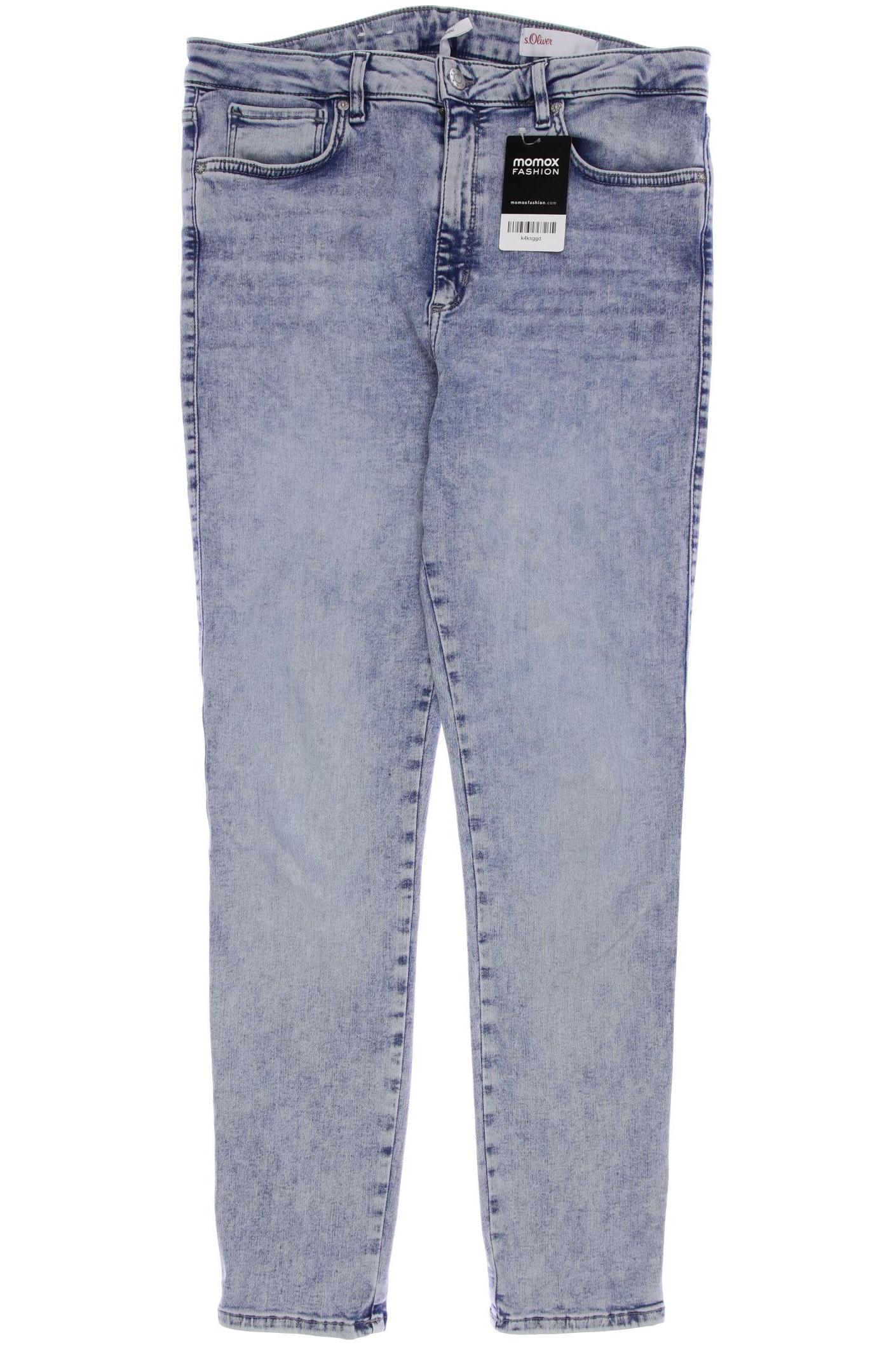 

s.Oliver Damen Jeans, blau