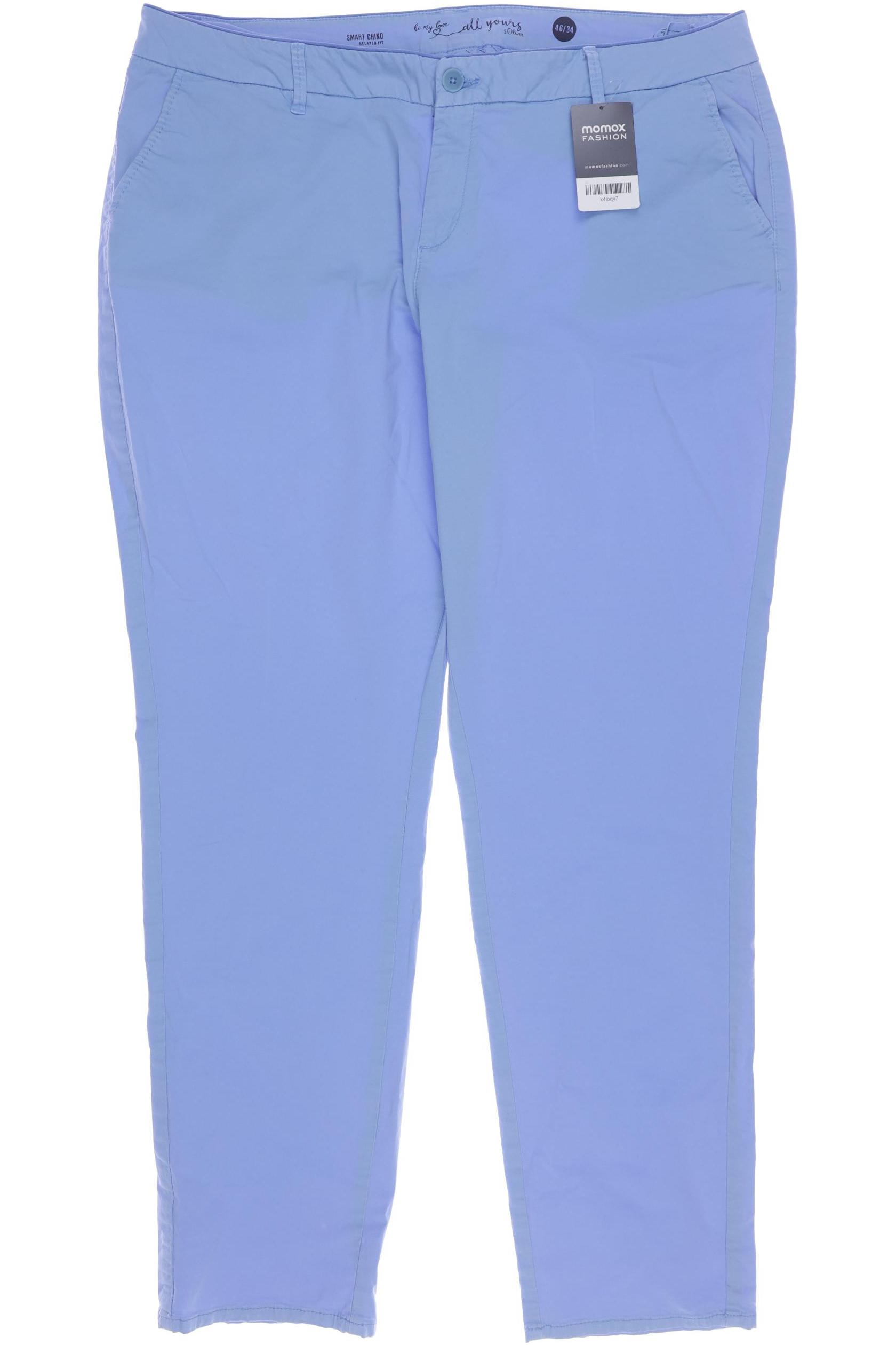 

s.Oliver Damen Stoffhose, hellblau