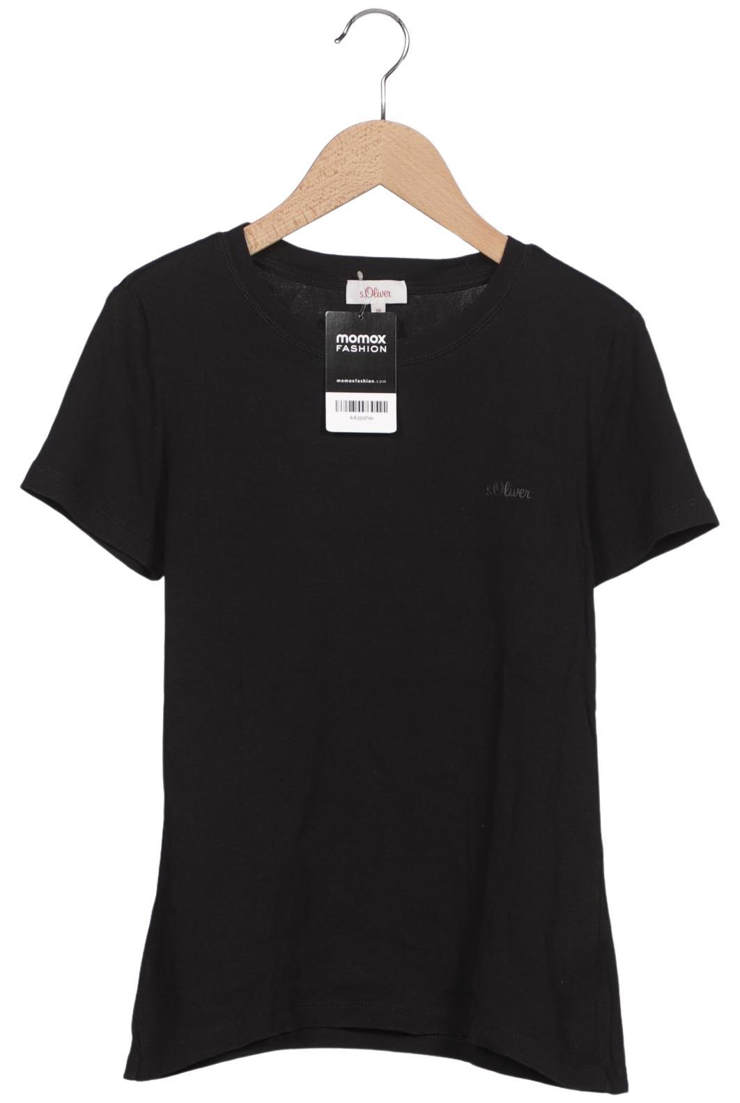 

s.Oliver Damen T-Shirt, schwarz, Gr. 36