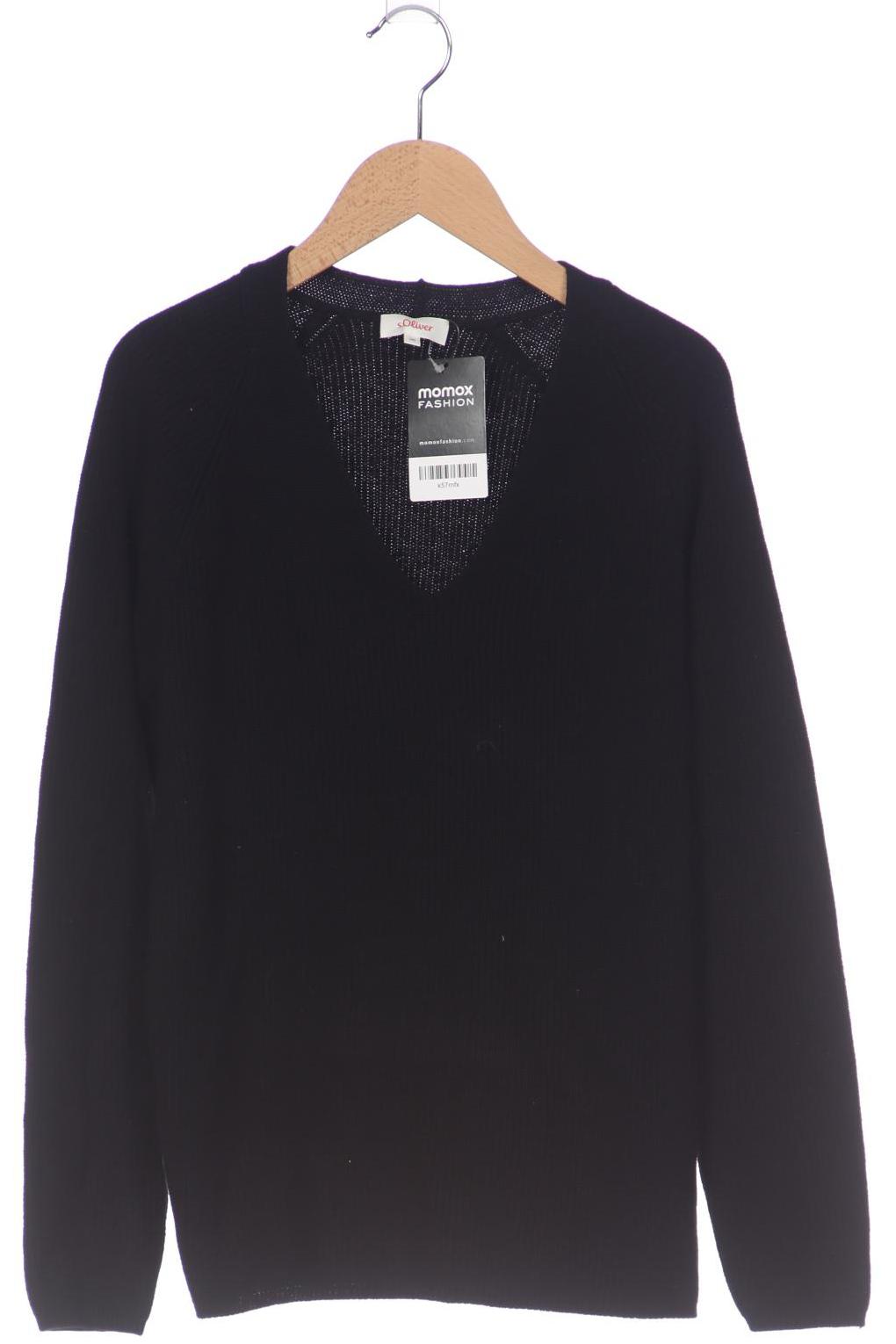 

s.Oliver Damen Pullover, schwarz, Gr. 36
