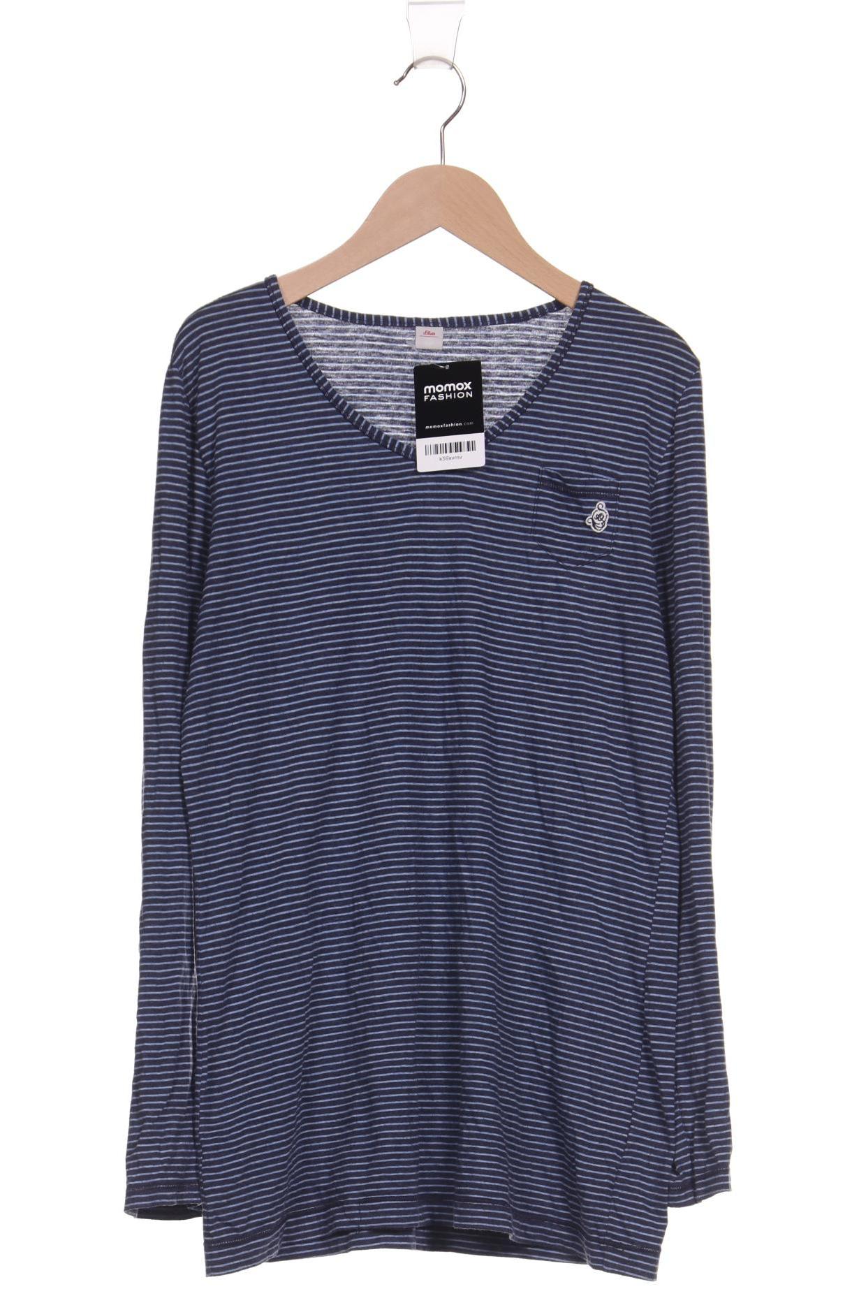 

s.Oliver Damen Langarmshirt, blau, Gr. 42