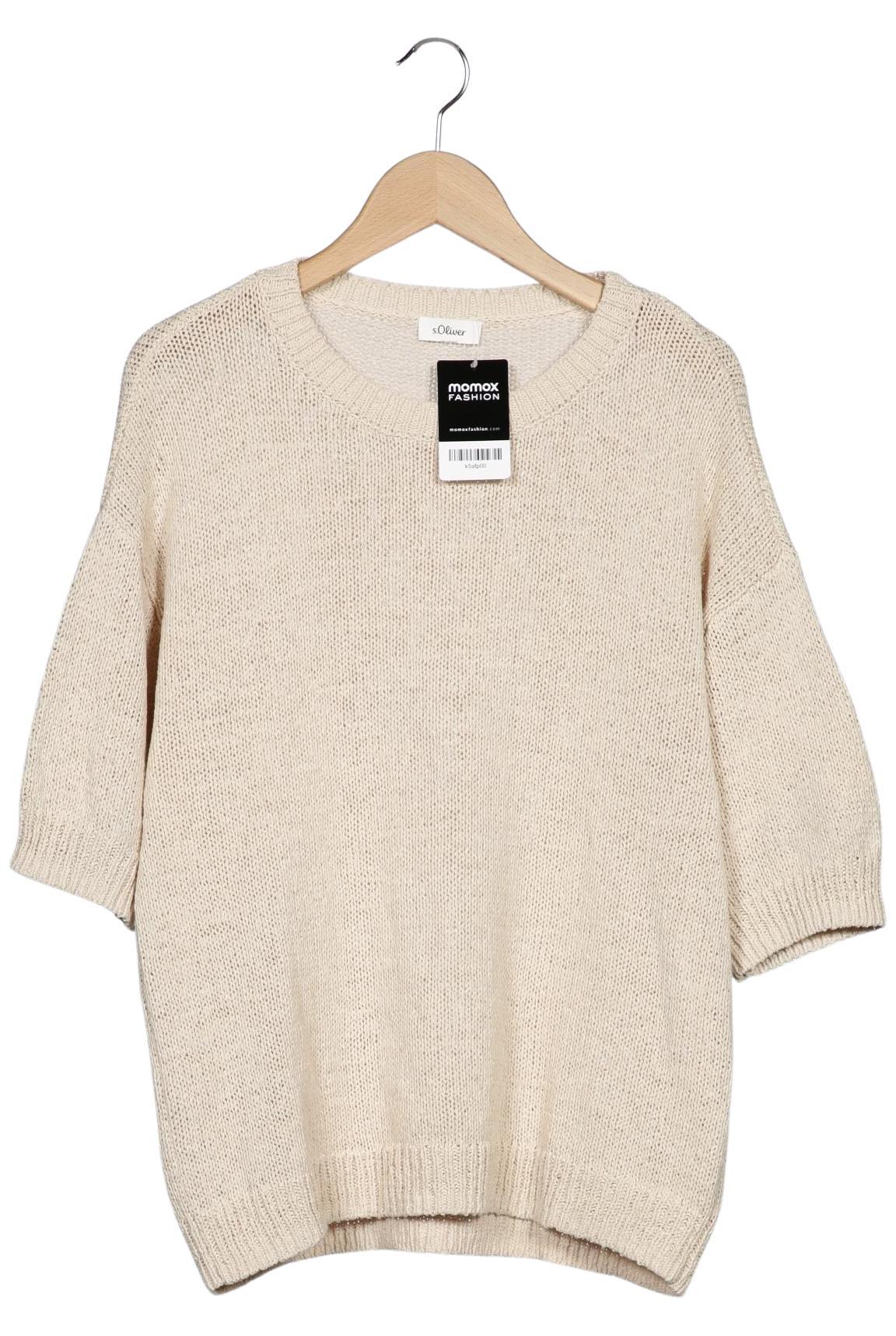 

s.Oliver Damen Pullover, beige, Gr. 46