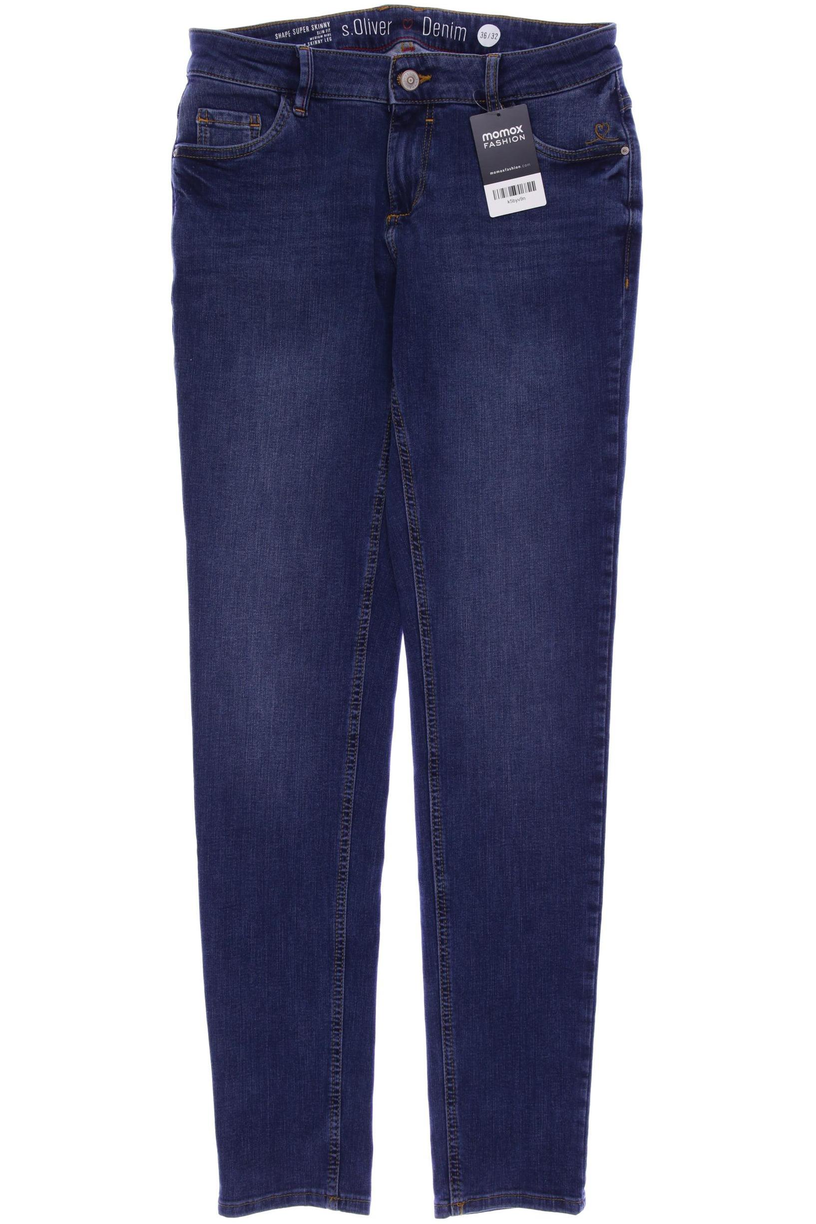 

s.Oliver Damen Jeans, blau