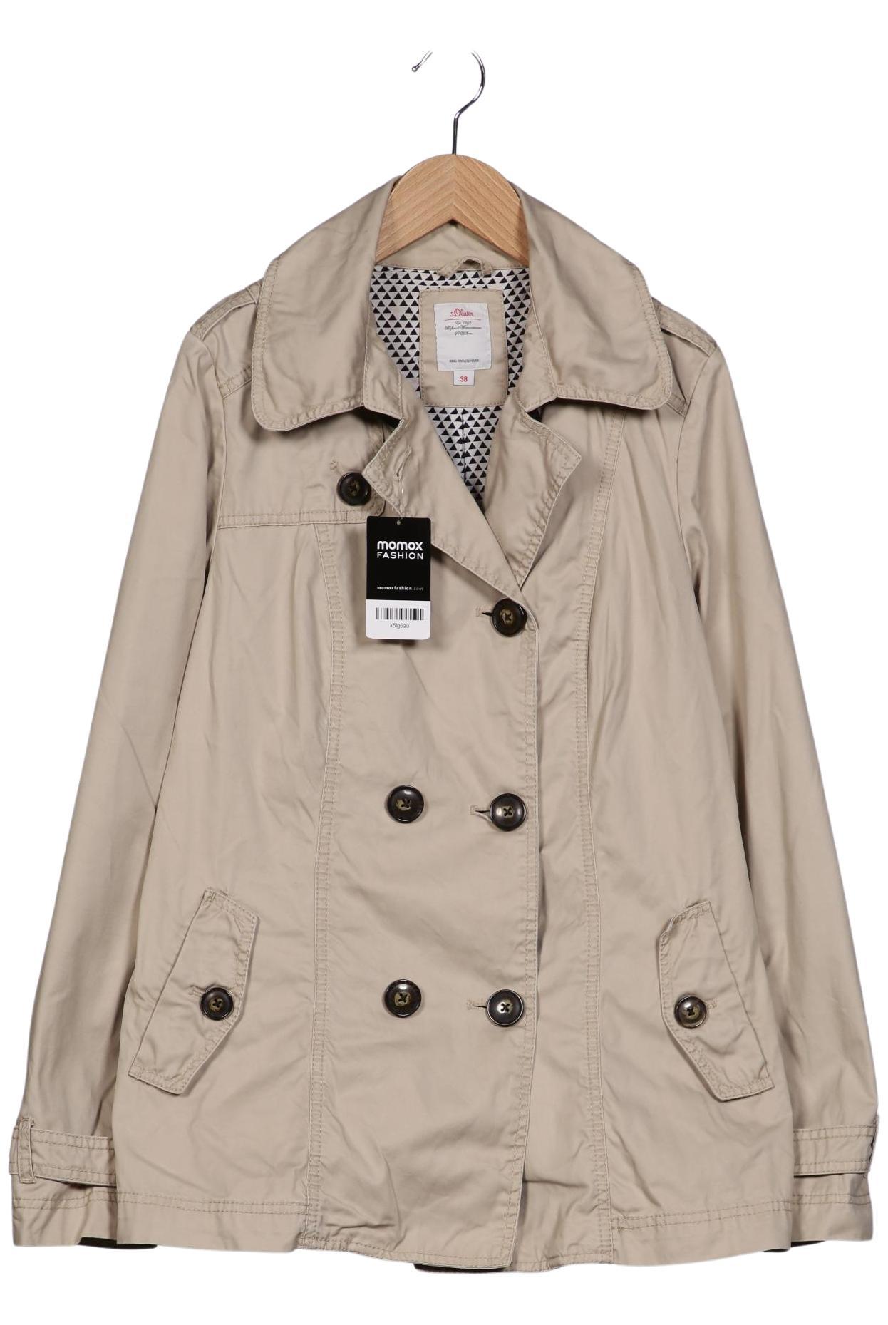 

s.Oliver Damen Jacke, beige, Gr. 38