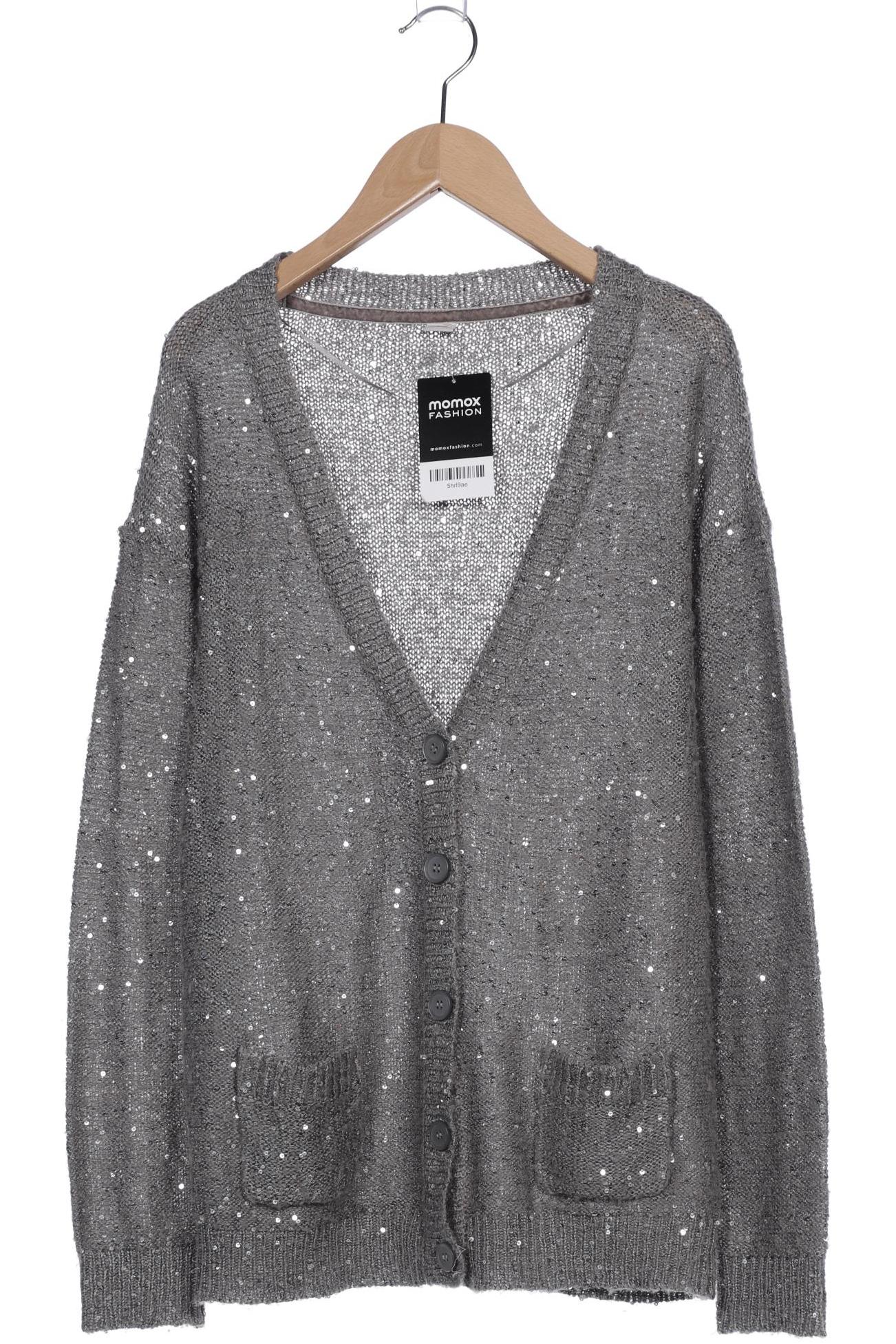 

s.Oliver Damen Strickjacke, grau, Gr. 40