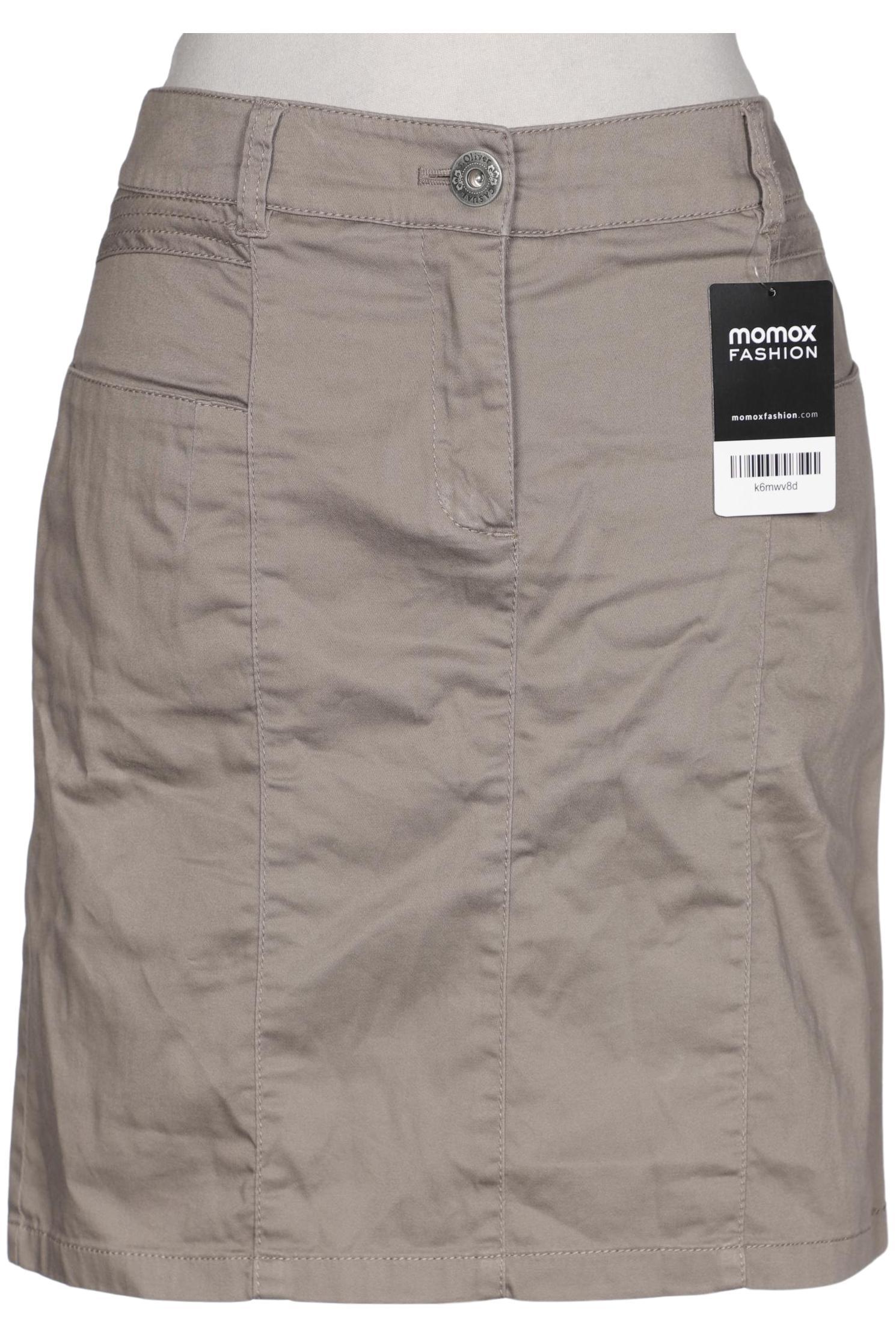 

s.Oliver Damen Rock, beige, Gr. 34
