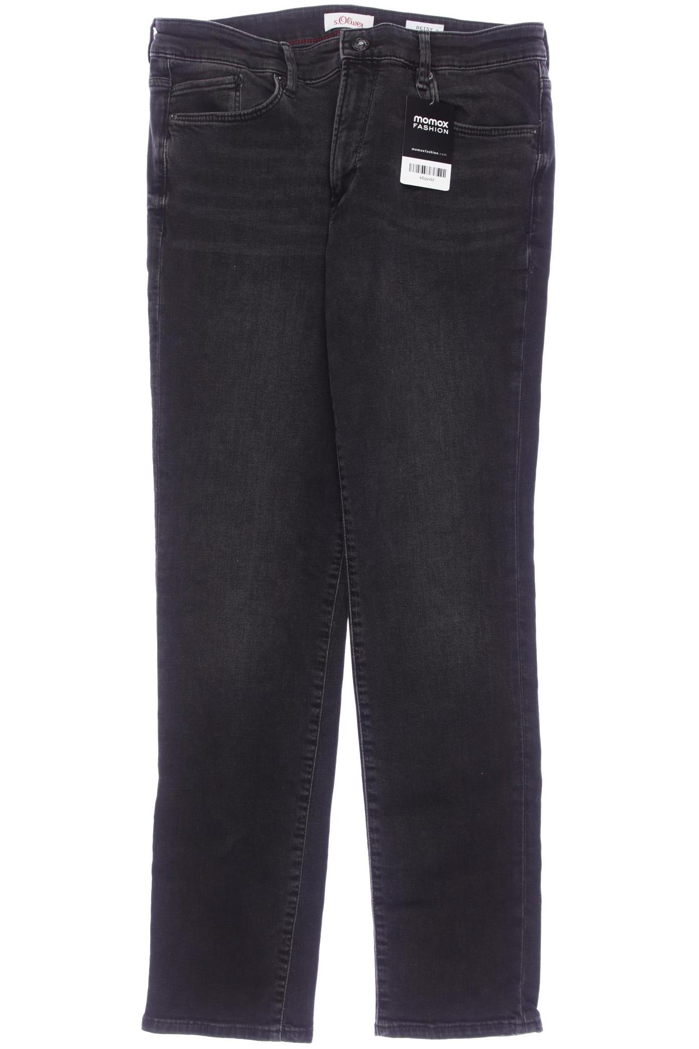 

s.Oliver Damen Jeans, schwarz, Gr. 40