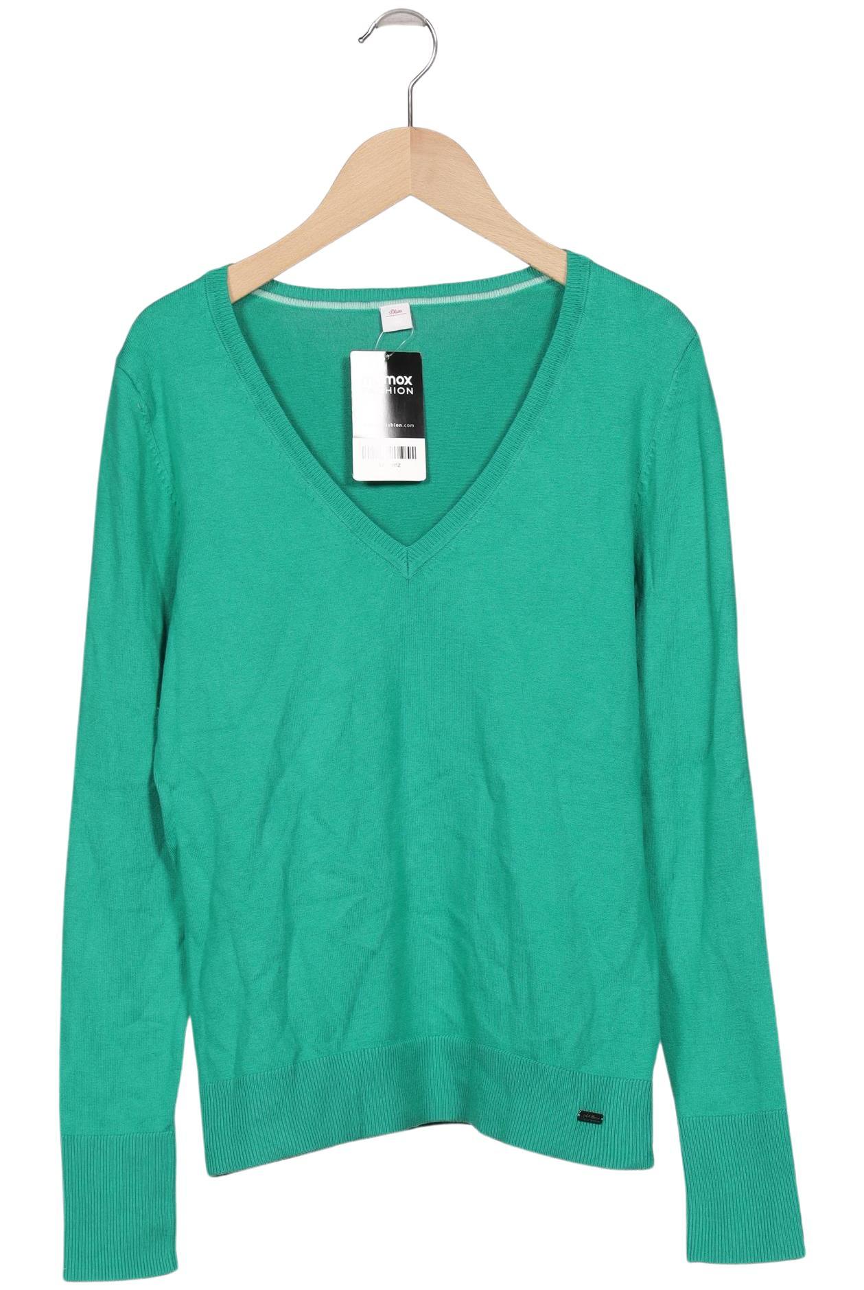 

s.Oliver Damen Pullover, grün, Gr. 36
