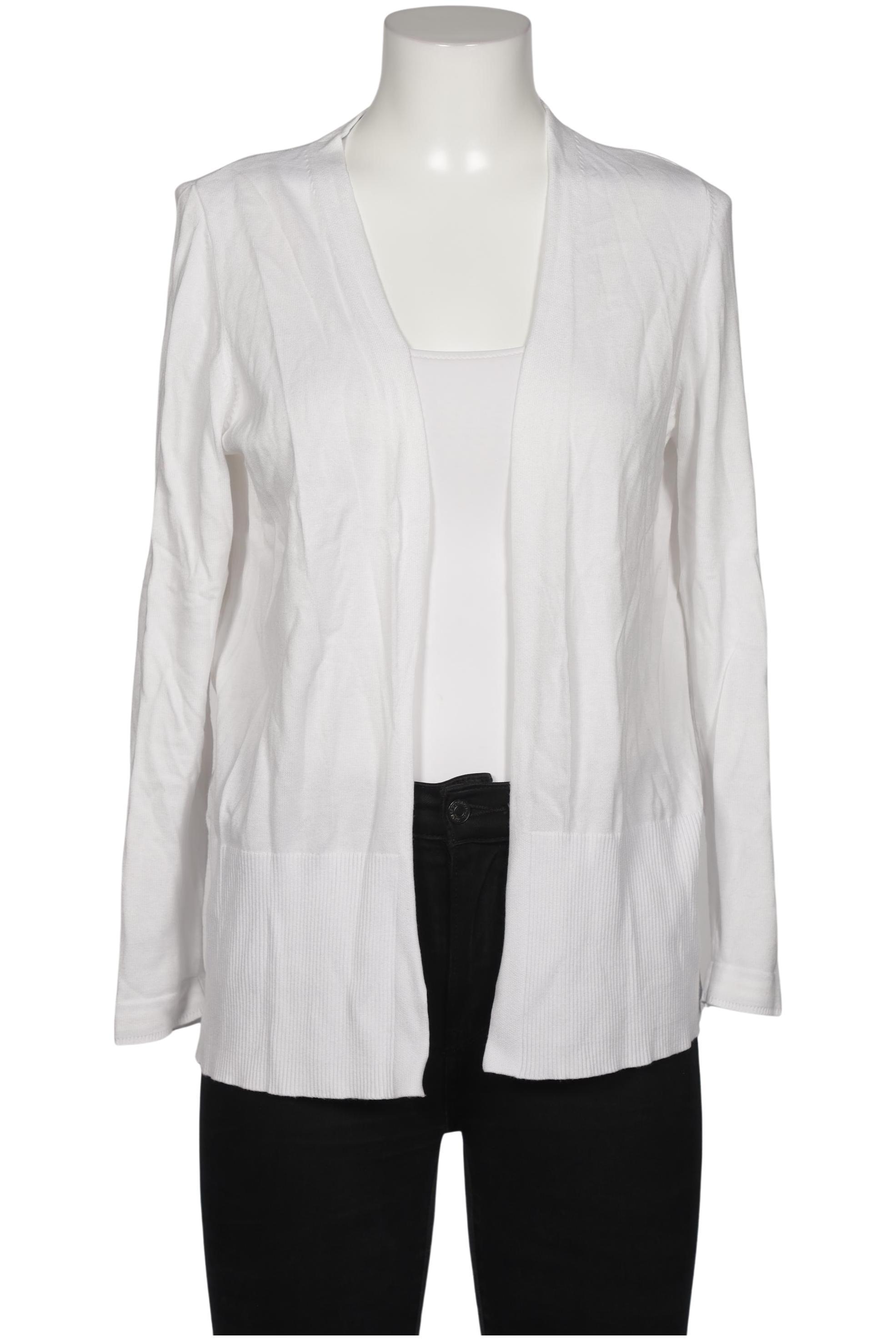 

s.Oliver Damen Strickjacke, weiß, Gr. 40