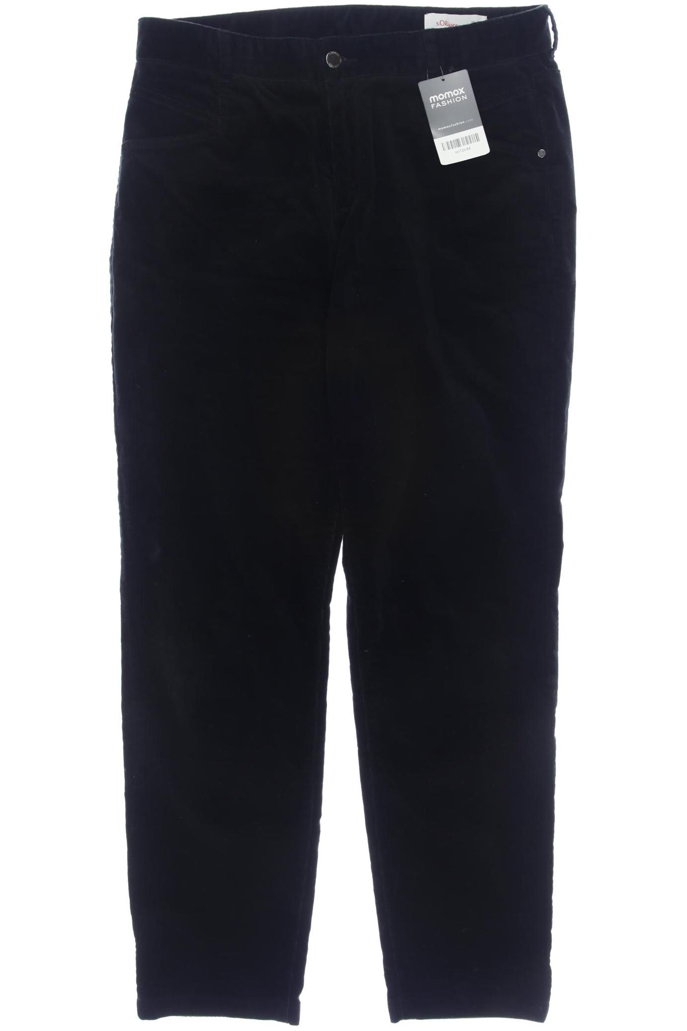 

s.Oliver Damen Stoffhose, schwarz, Gr. 38
