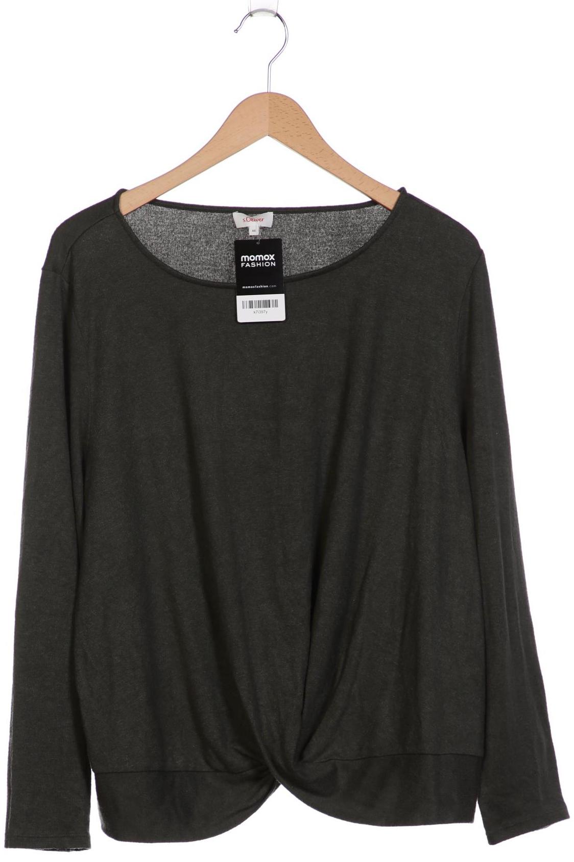 

s.Oliver Damen Pullover, grün, Gr. 46
