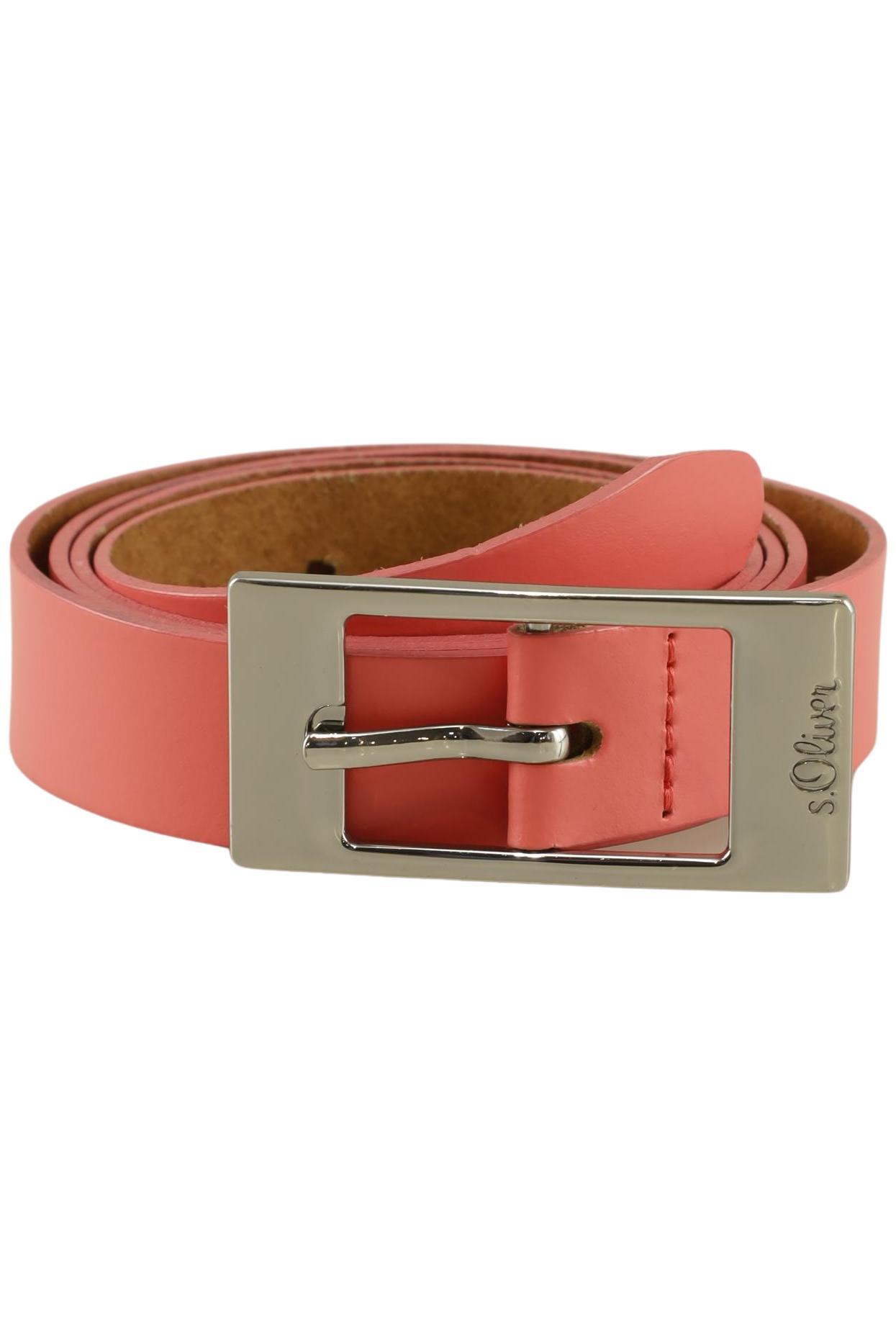 

s.Oliver Damen Gürtel, pink, Gr. 90