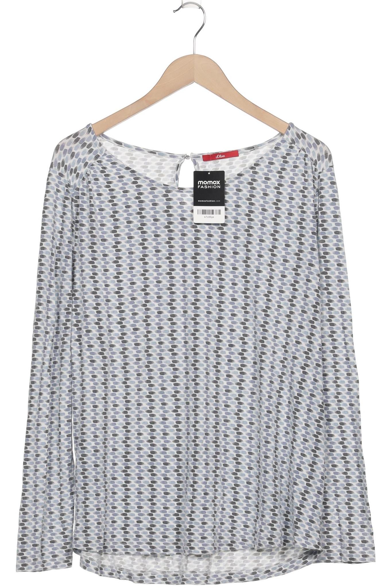 

s.Oliver Damen Langarmshirt, hellblau, Gr. 44