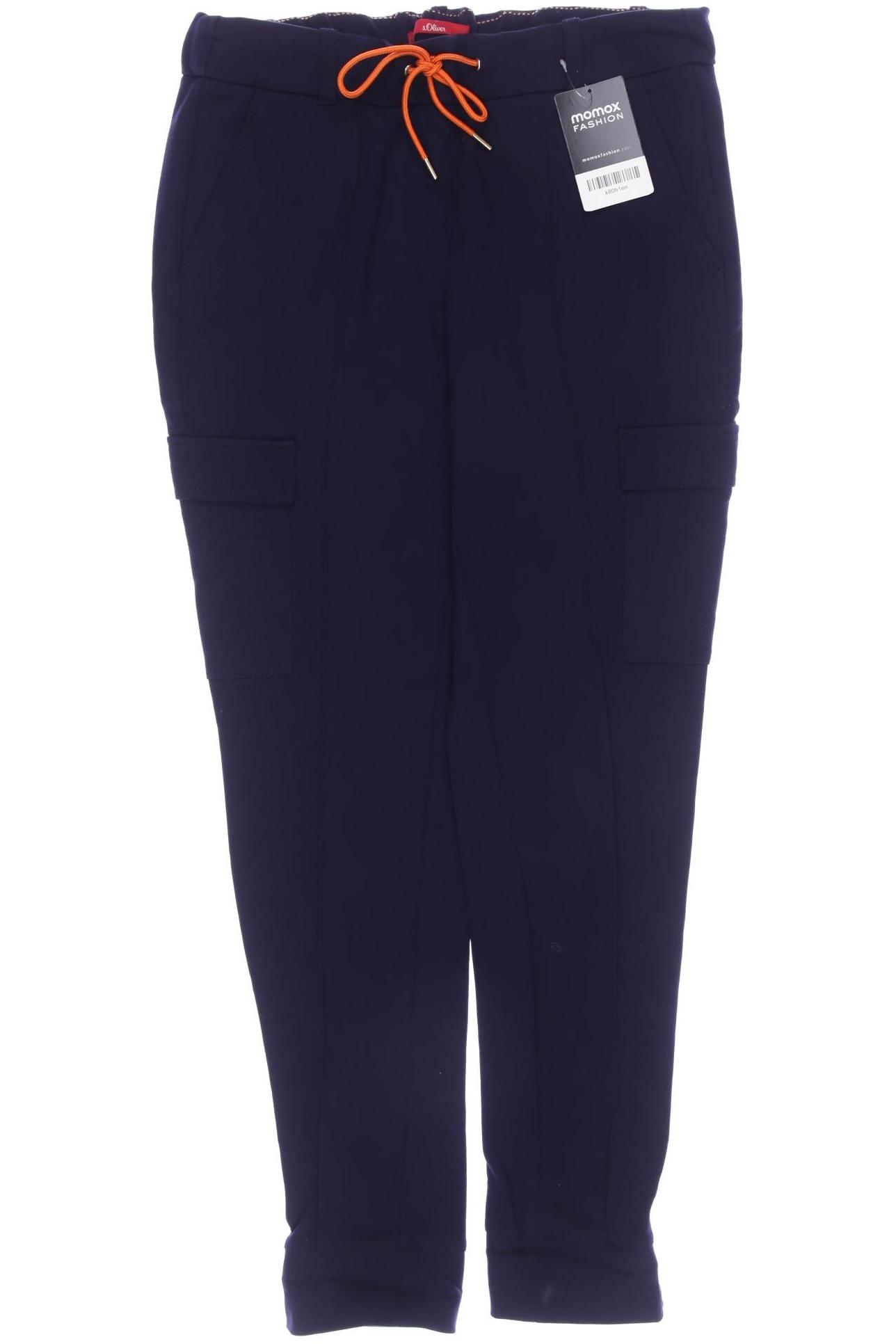 

s.Oliver Damen Stoffhose, marineblau, Gr. 34