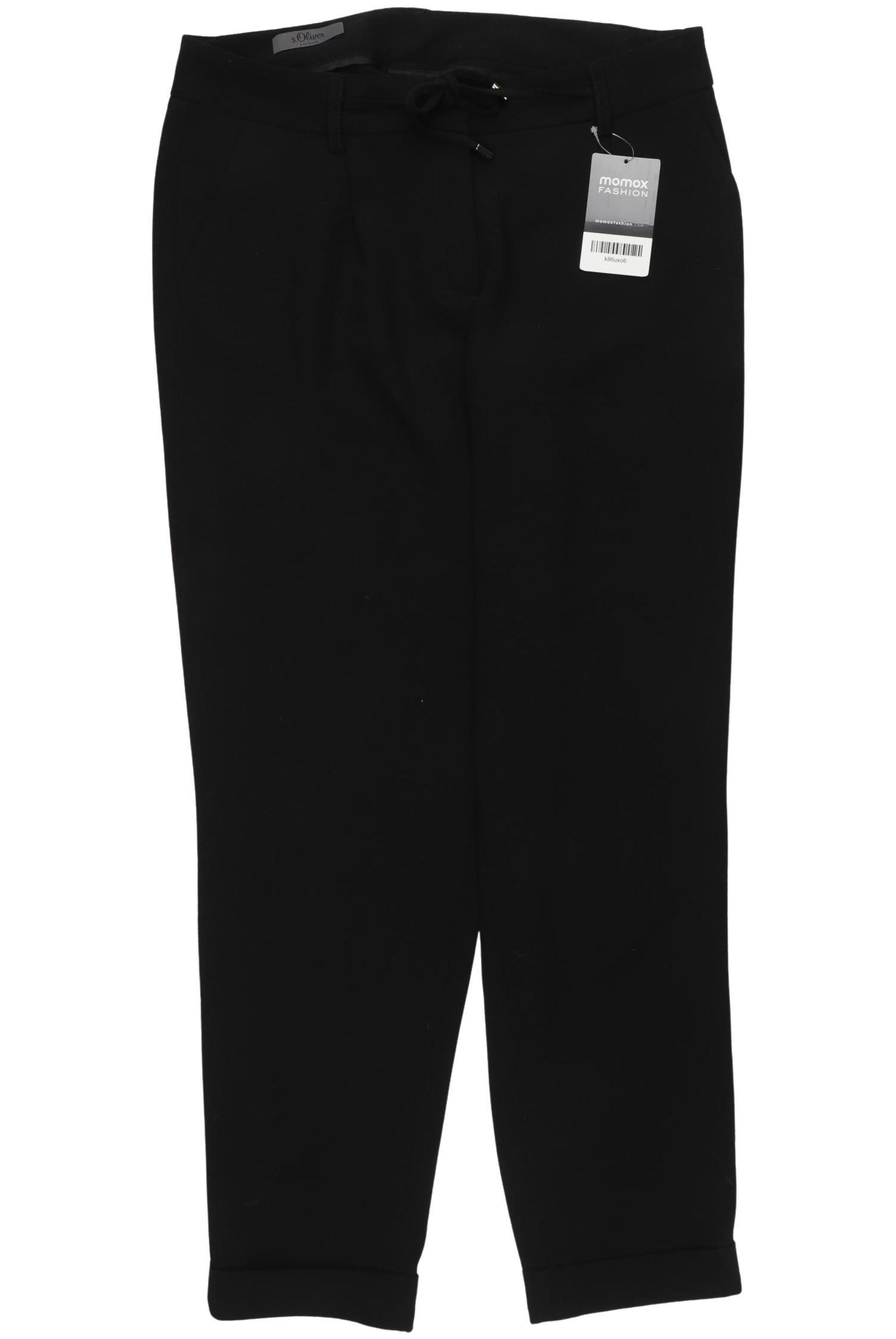 

s.Oliver Damen Stoffhose, schwarz, Gr. 36
