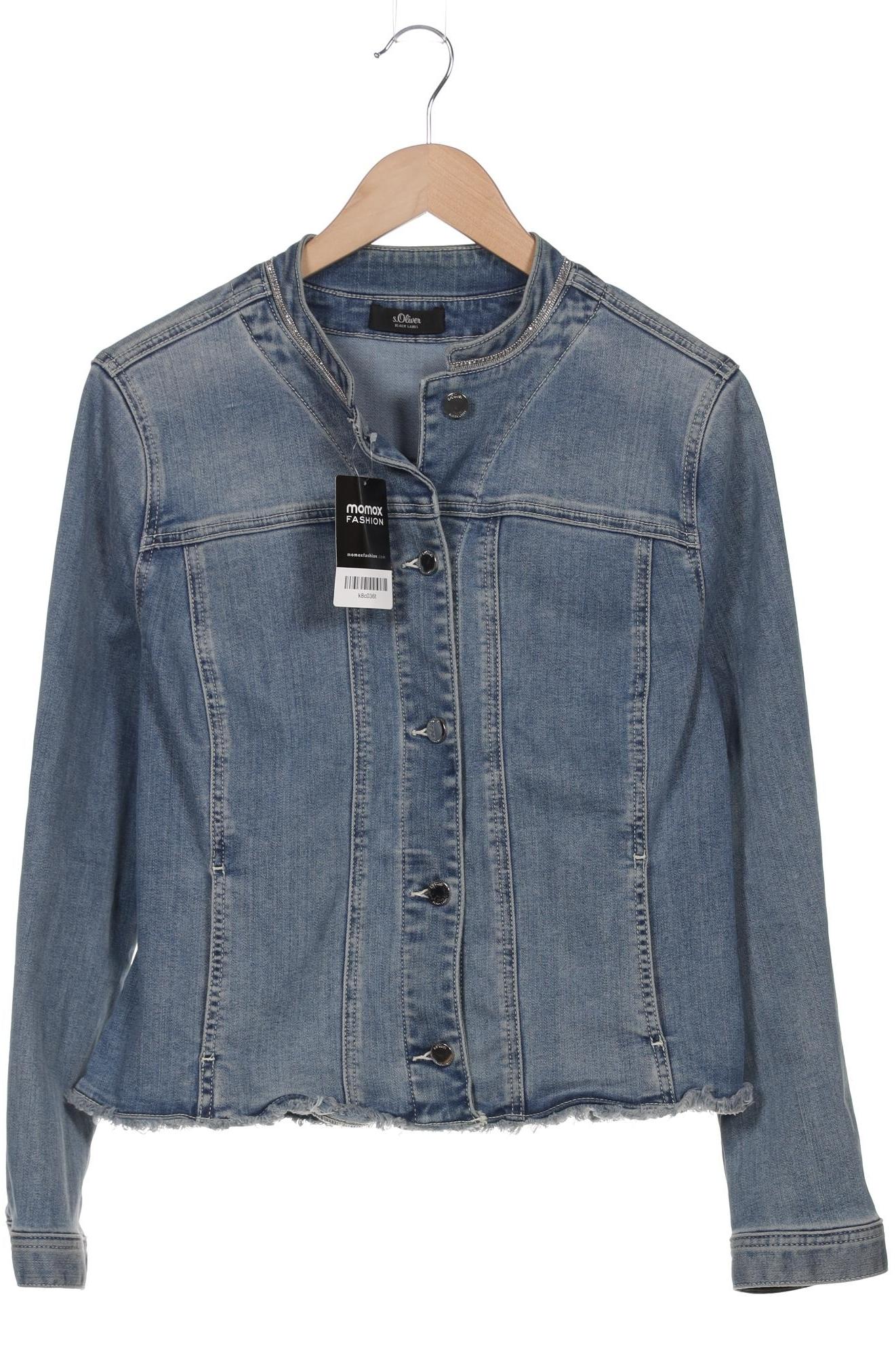 

s.Oliver Damen Jacke, blau, Gr. 42