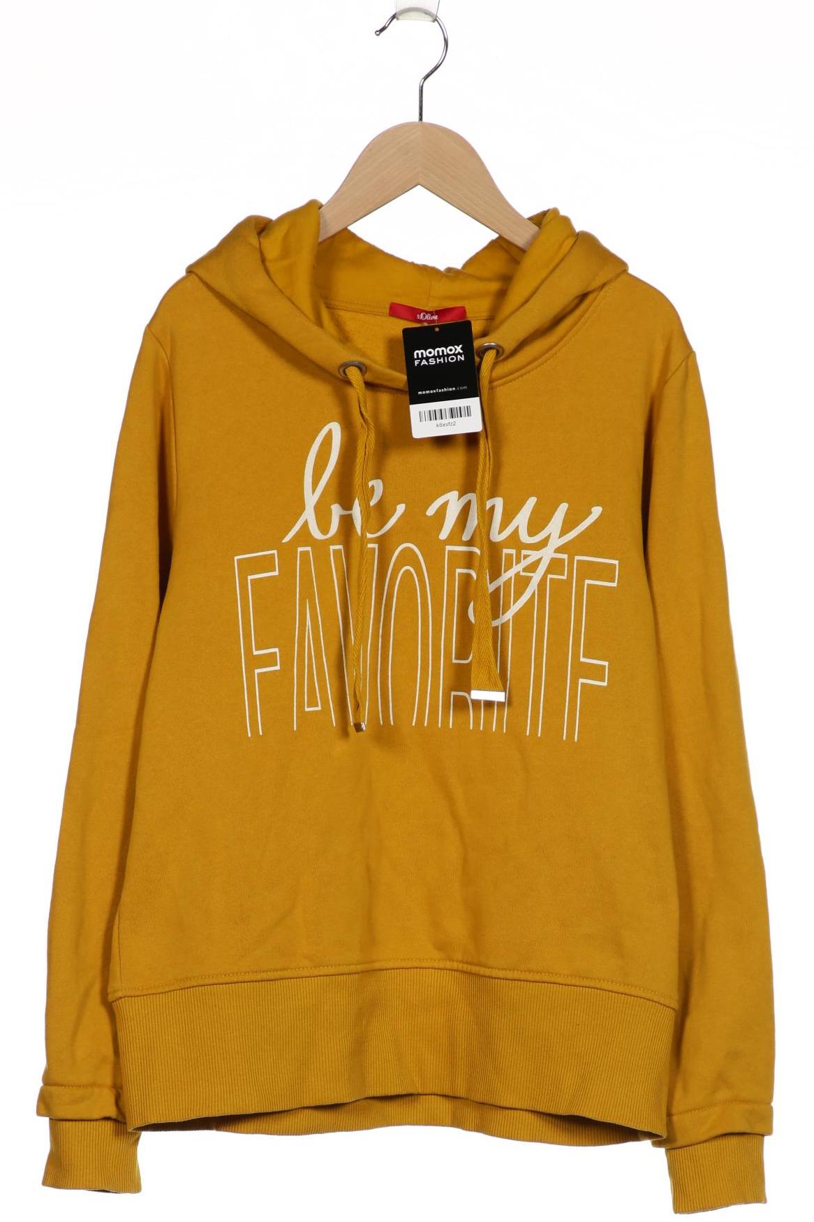 

s.Oliver Damen Kapuzenpullover, gelb