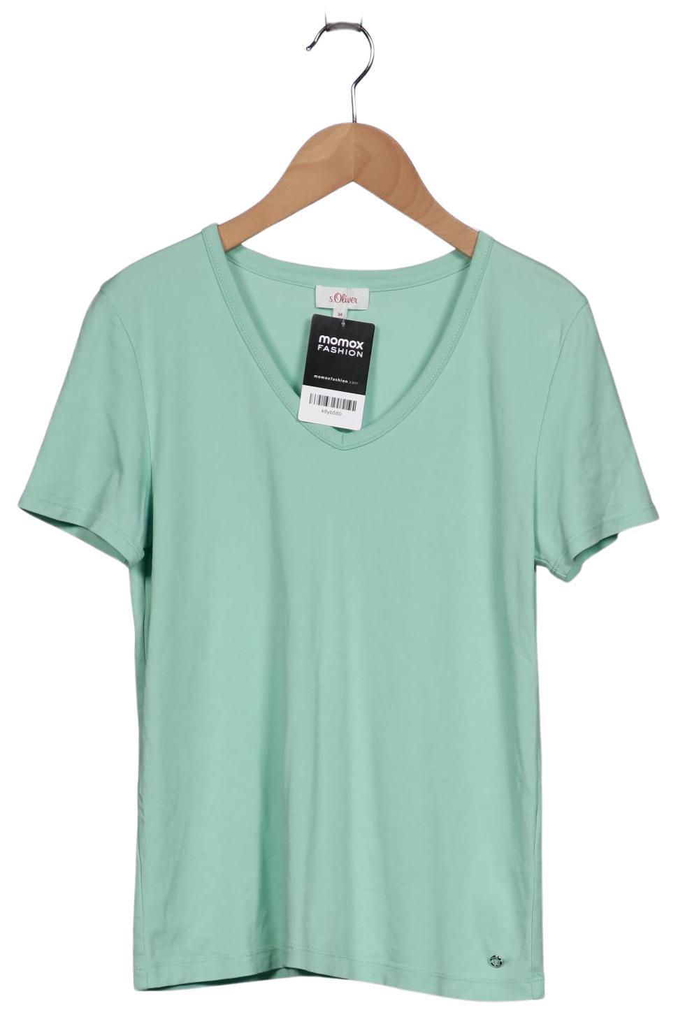 

s.Oliver Damen T-Shirt, hellgrün, Gr. 34