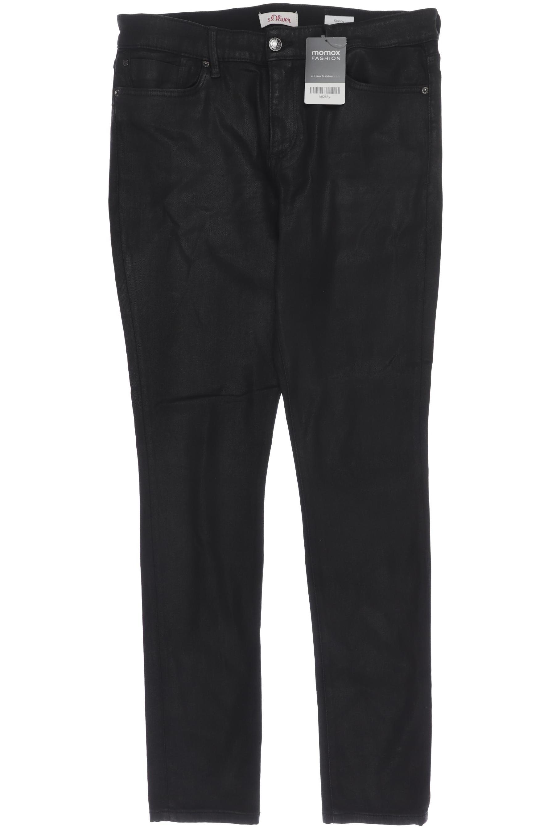 

s.Oliver Damen Jeans, schwarz, Gr. 40