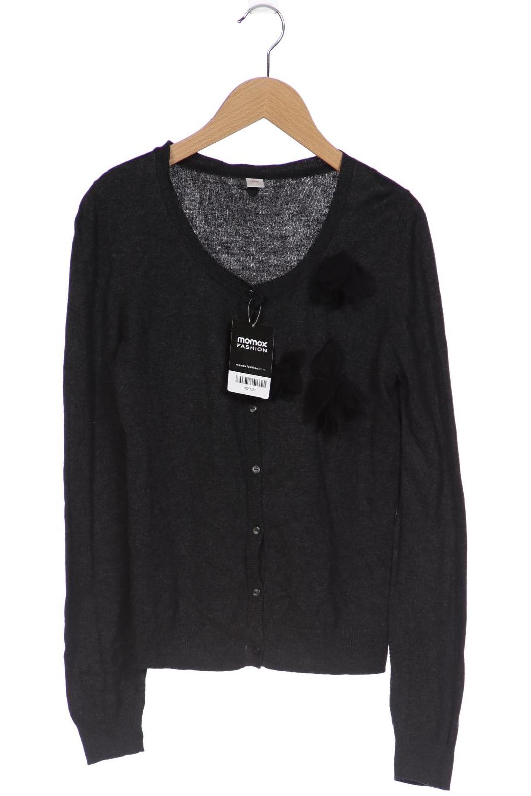 

s.Oliver Damen Strickjacke, grau