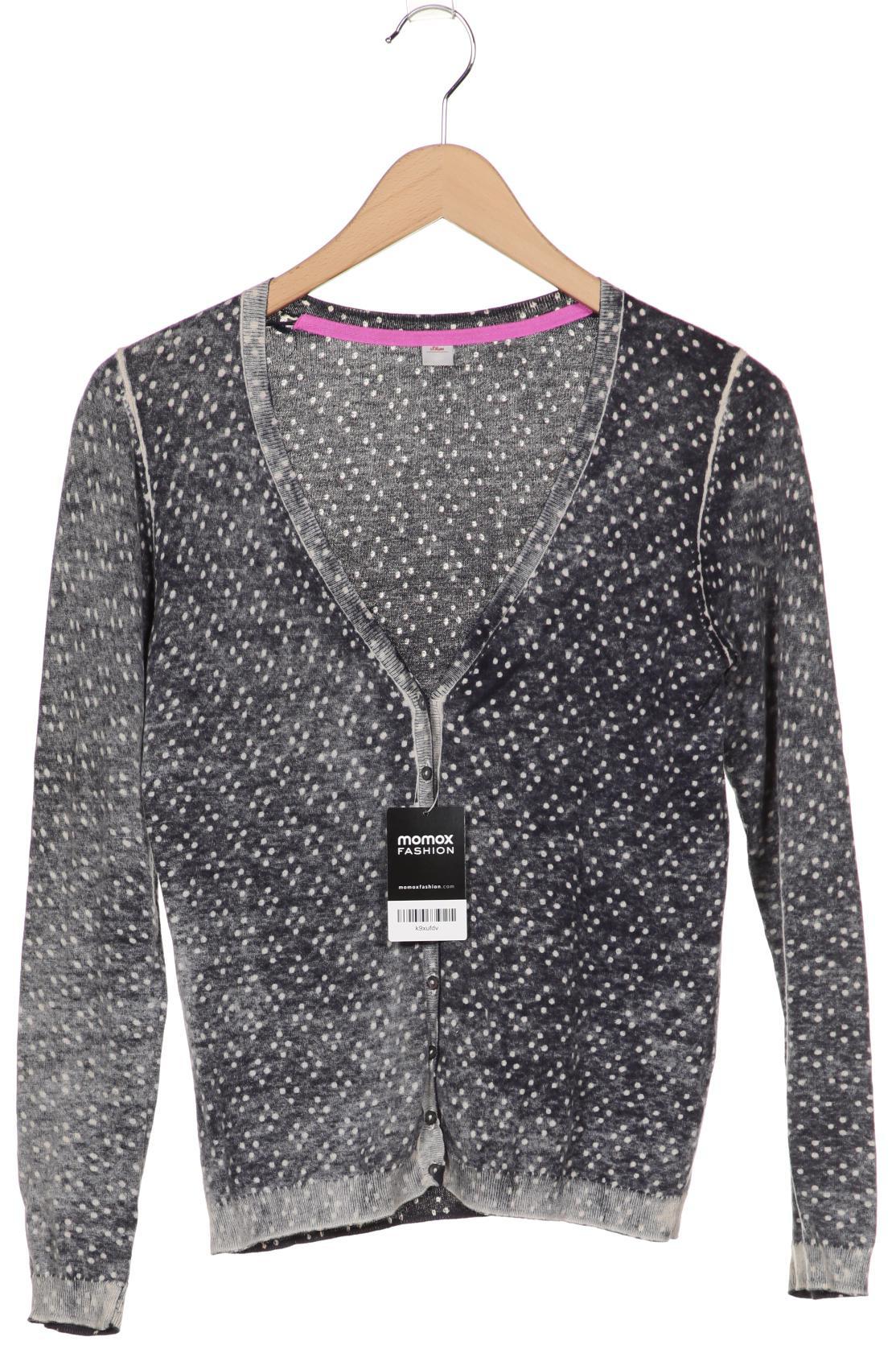 

s.Oliver Damen Strickjacke, marineblau