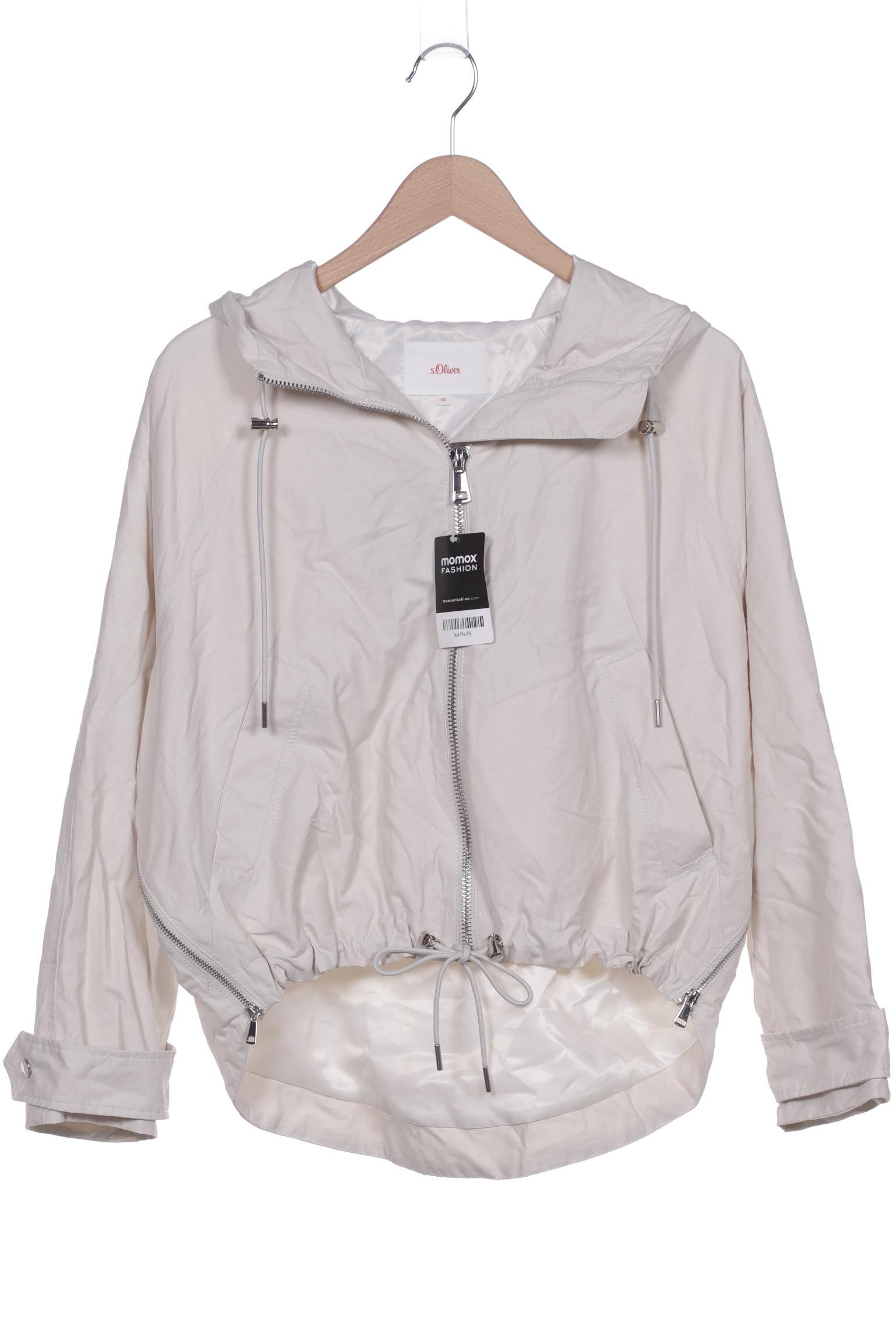 

s.Oliver Damen Jacke, weiß, Gr. 34