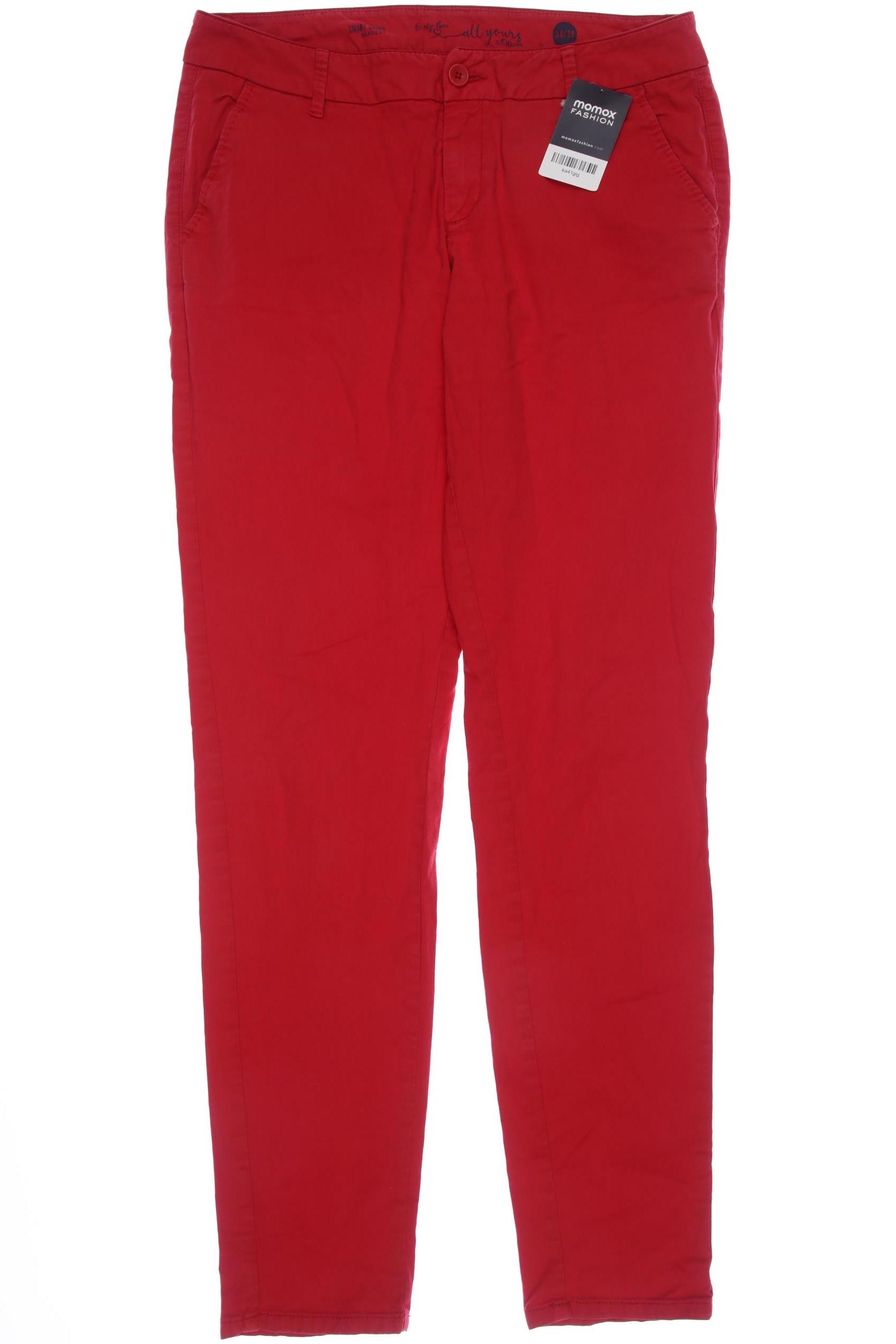

s.Oliver Damen Jeans, rot, Gr. 38