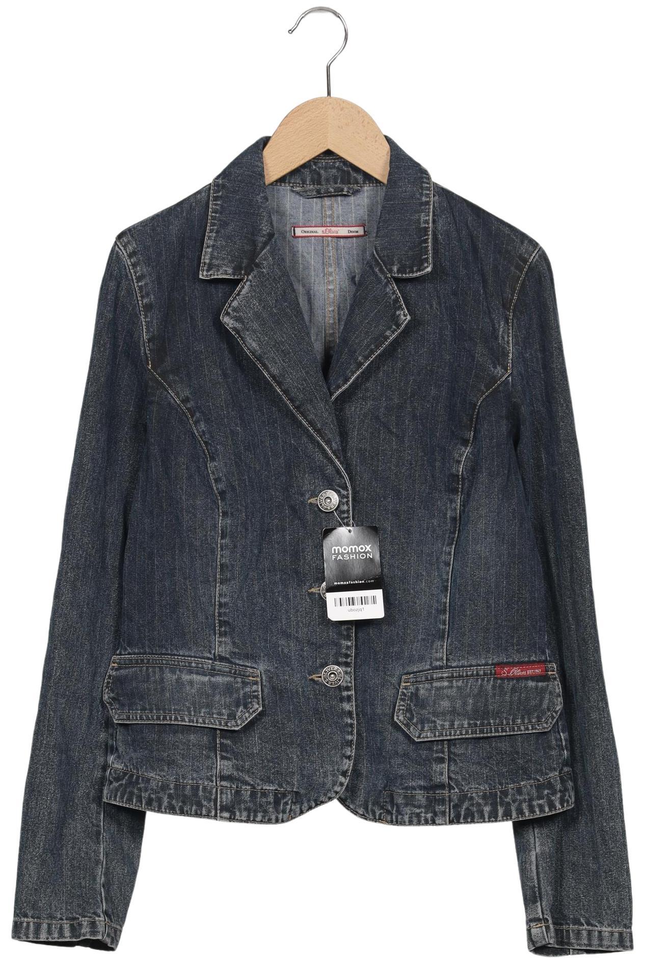 

s.Oliver Damen Jacke, blau, Gr. 40