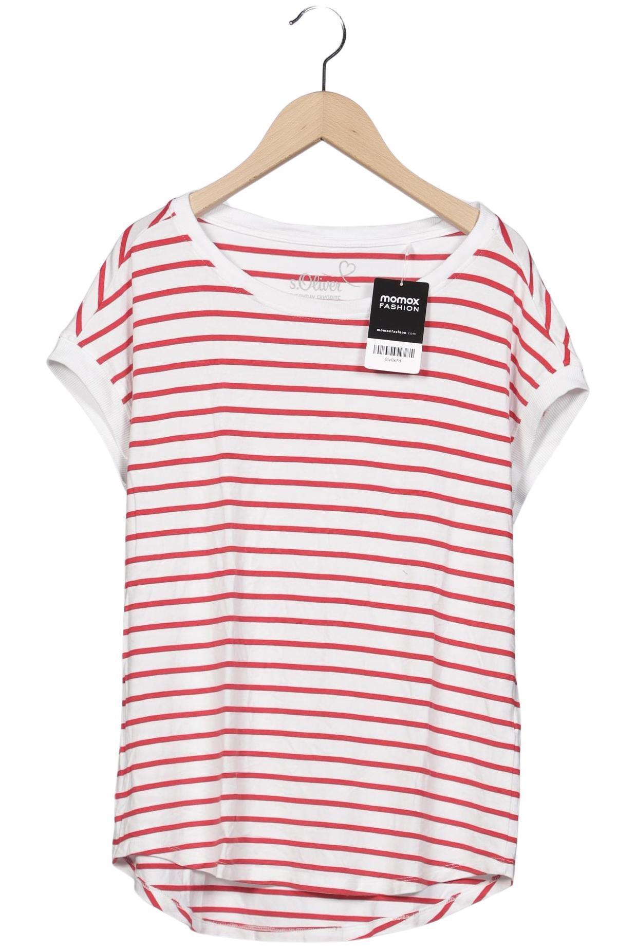 

s.Oliver Damen T-Shirt, weiß, Gr. 38